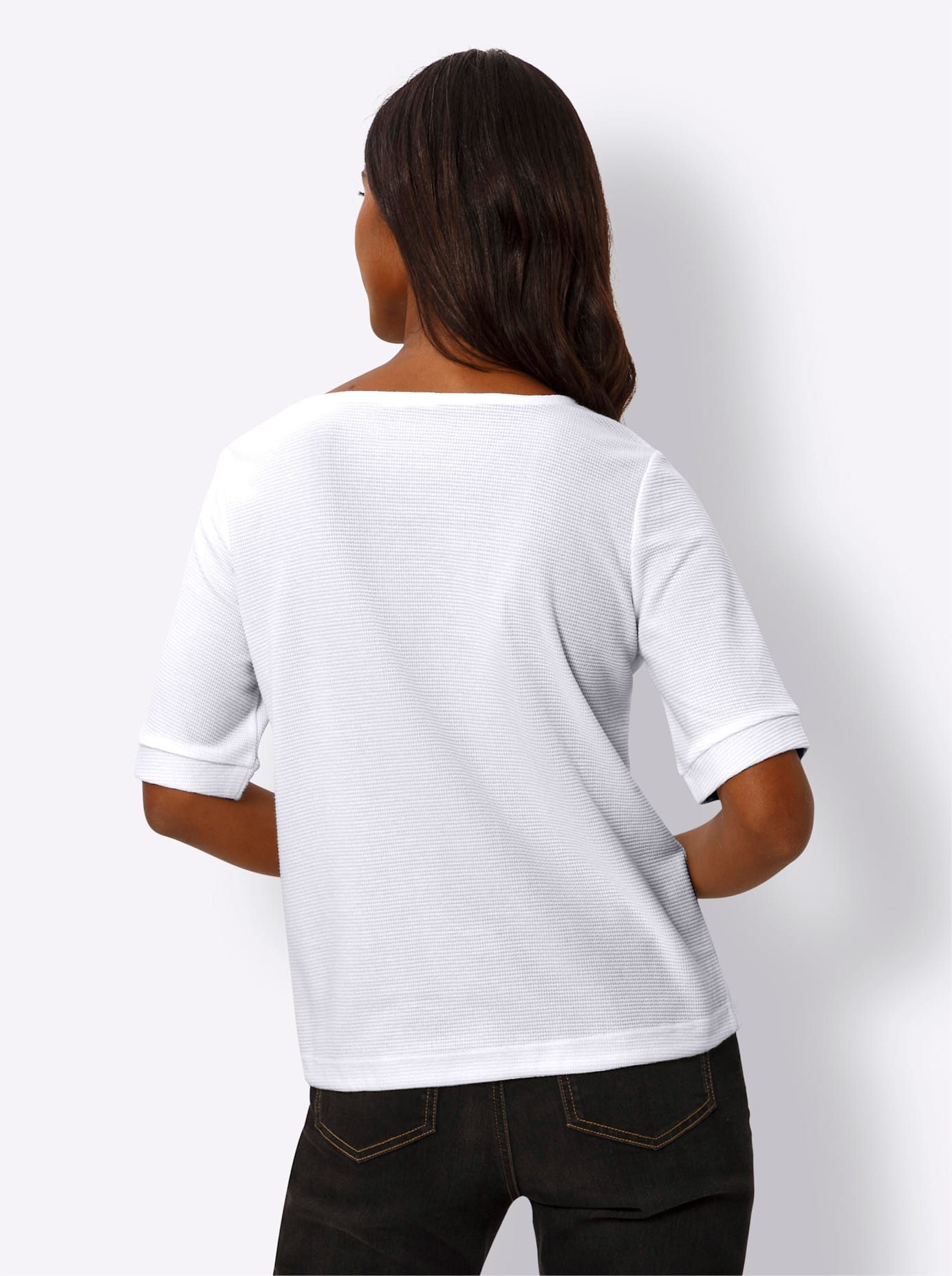 heine Shirt met ronde hals Shirt (1-delig)