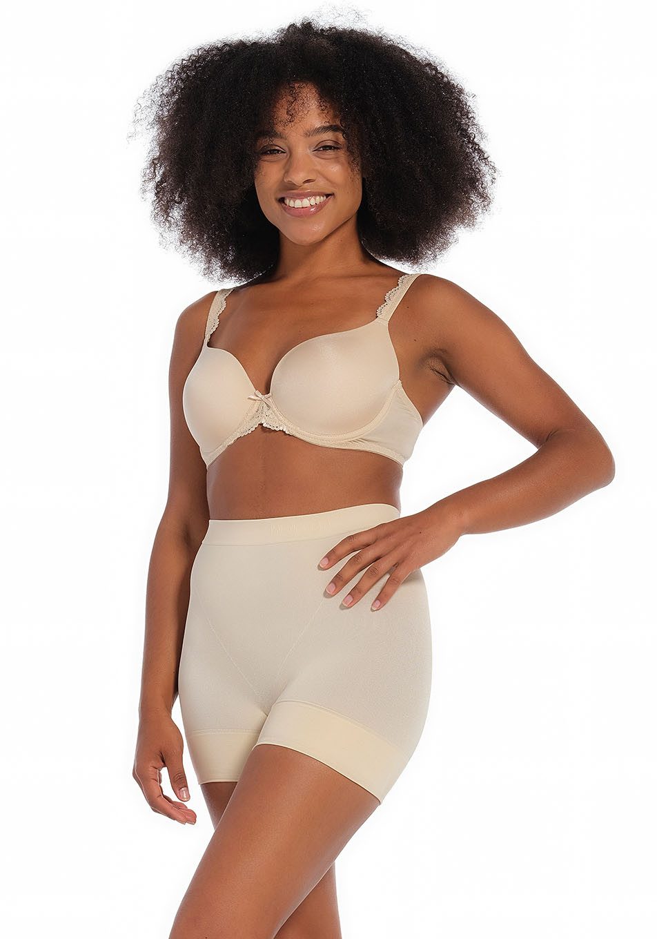 Magic Body Fashion Shapingpants Comfort Short comfortabele, naadloze, vormende shorts