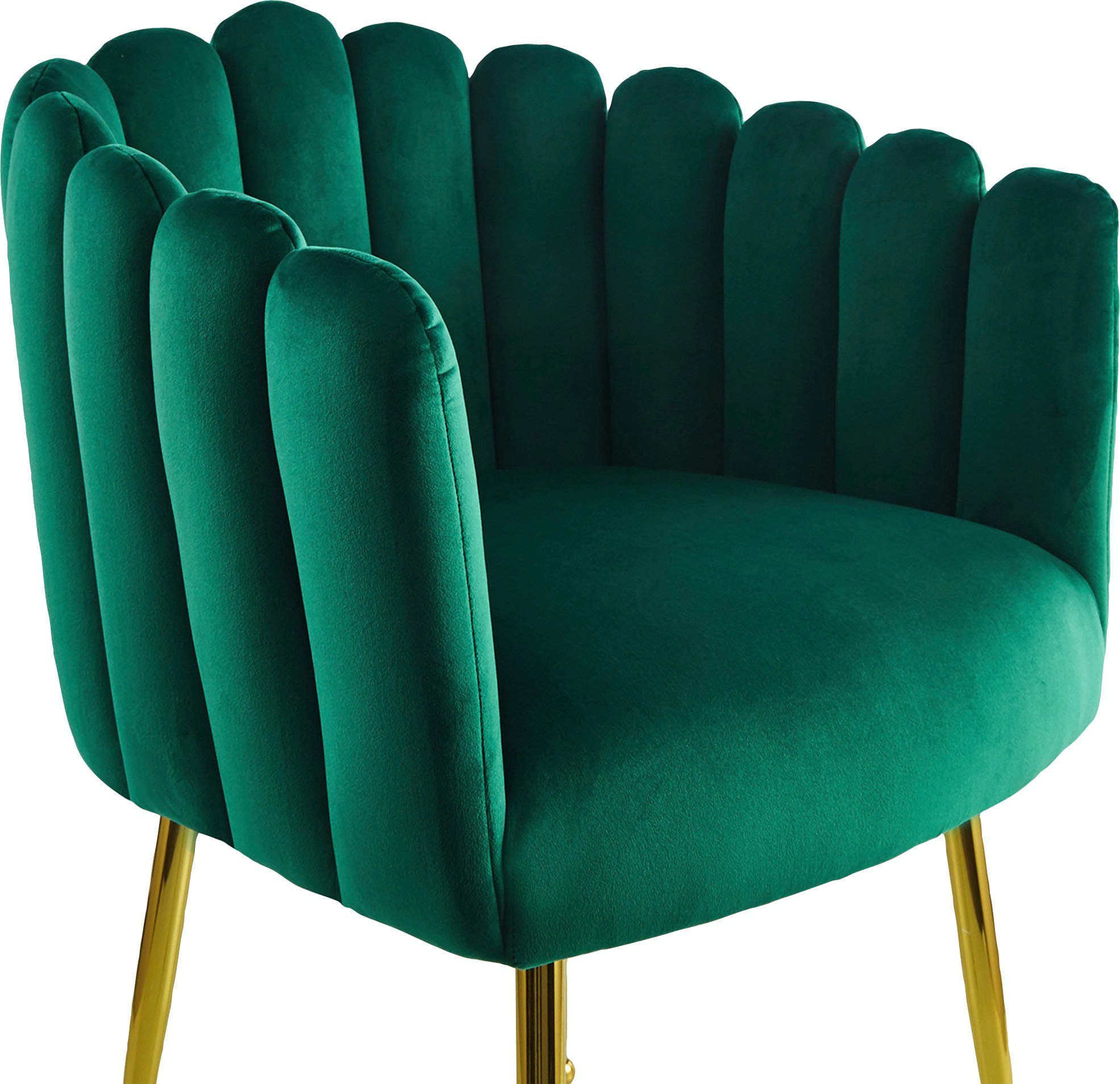 Kayoom Eetkamerstoel Stoel Mucha, decoratieve luxe stoel fluweelzachte bekleding, aantrekkelijk, verkrijgbaar in edele kleuren (1 stuk)
