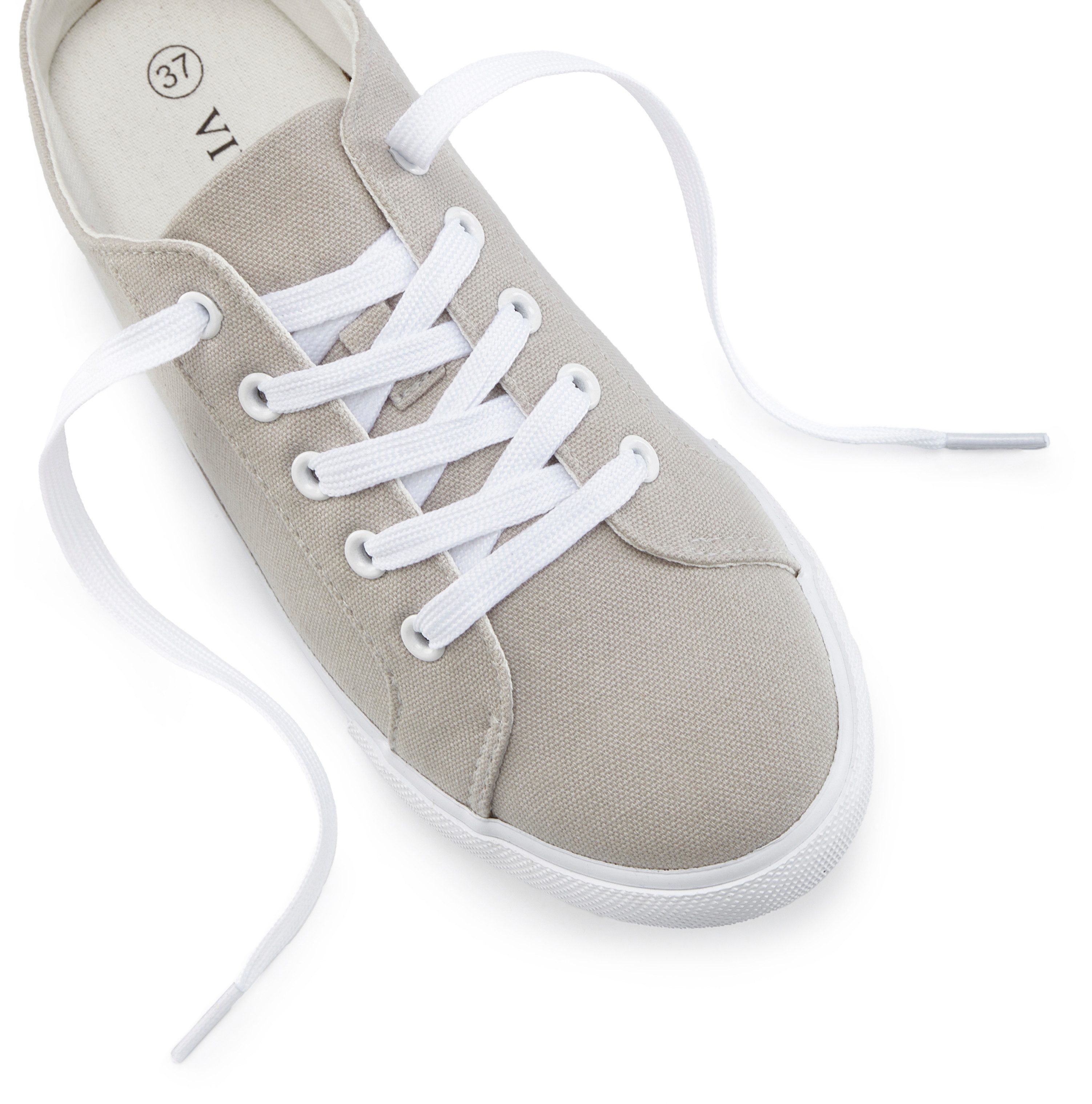 Vivance Sabots Sneaker, Clog om in te stappen met veters vegan
