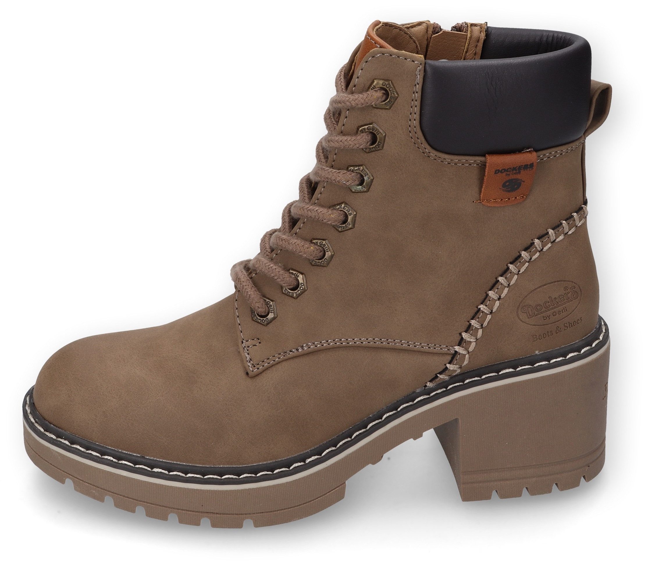 Dockers by Gerli Veterlaarsjes Winterlaarzen hiking boots veterschoenen met warmfutter