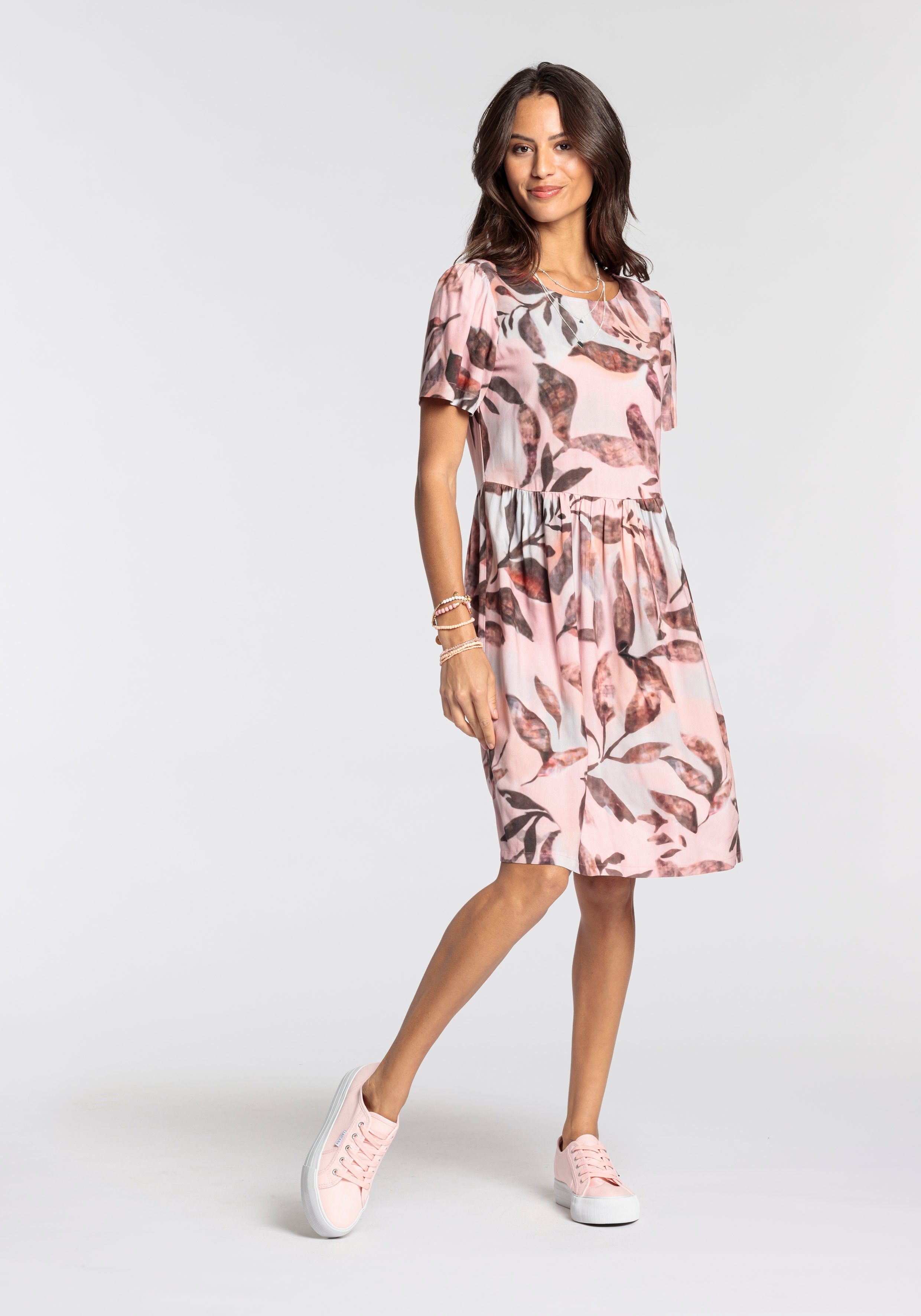 Laura Scott Zomerjurk met gebloemde print - nieuwe collectie