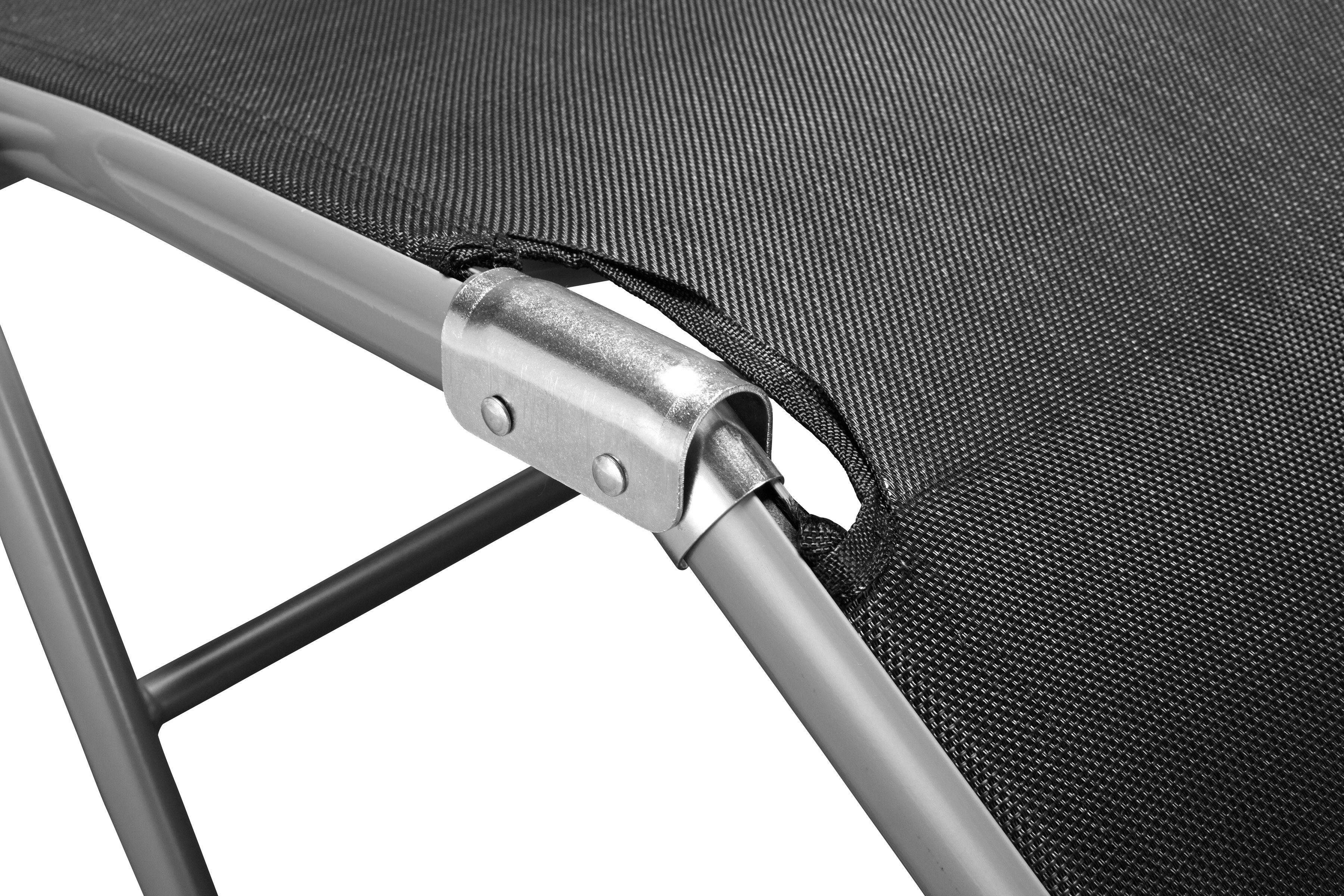 MERXX Ligstoel Aluminium/textiel, inklapbaar