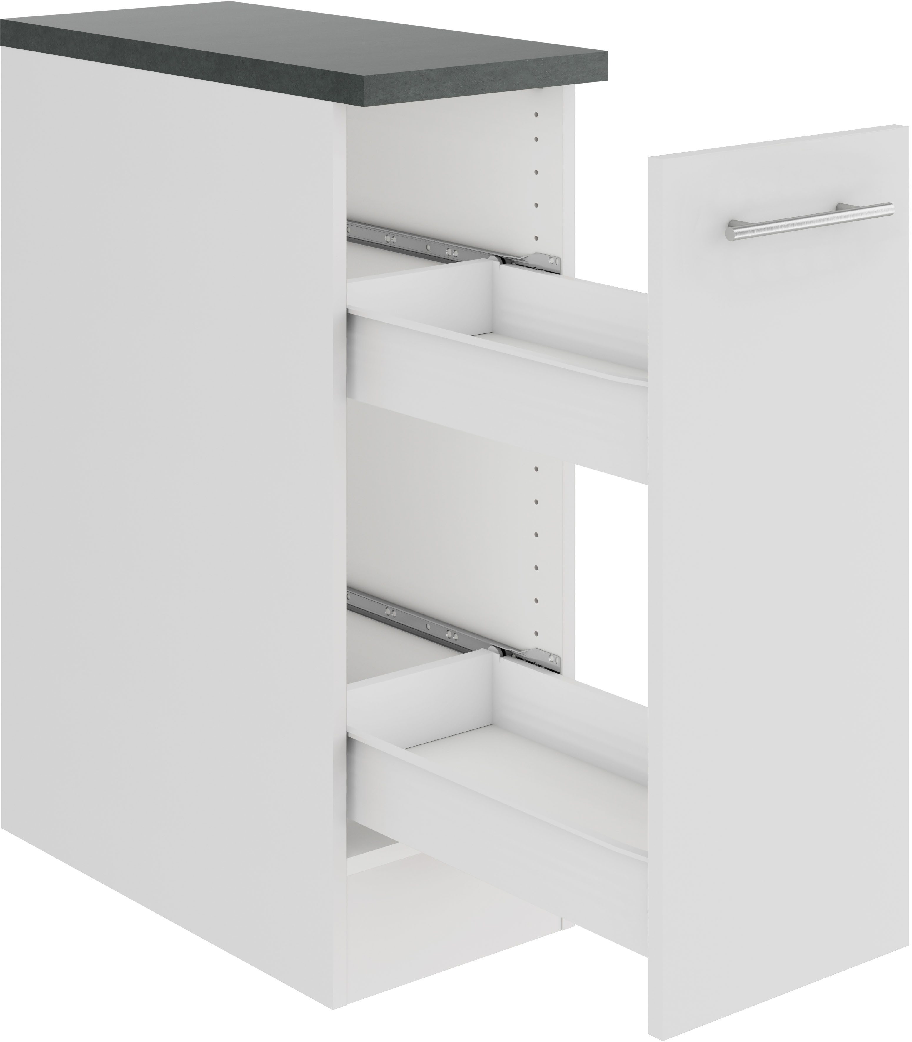 OPTIFIT Apothekerskast Bella Breedte/hoogte 30/84,8 cm, aanbouw en onderbouw mogelijk