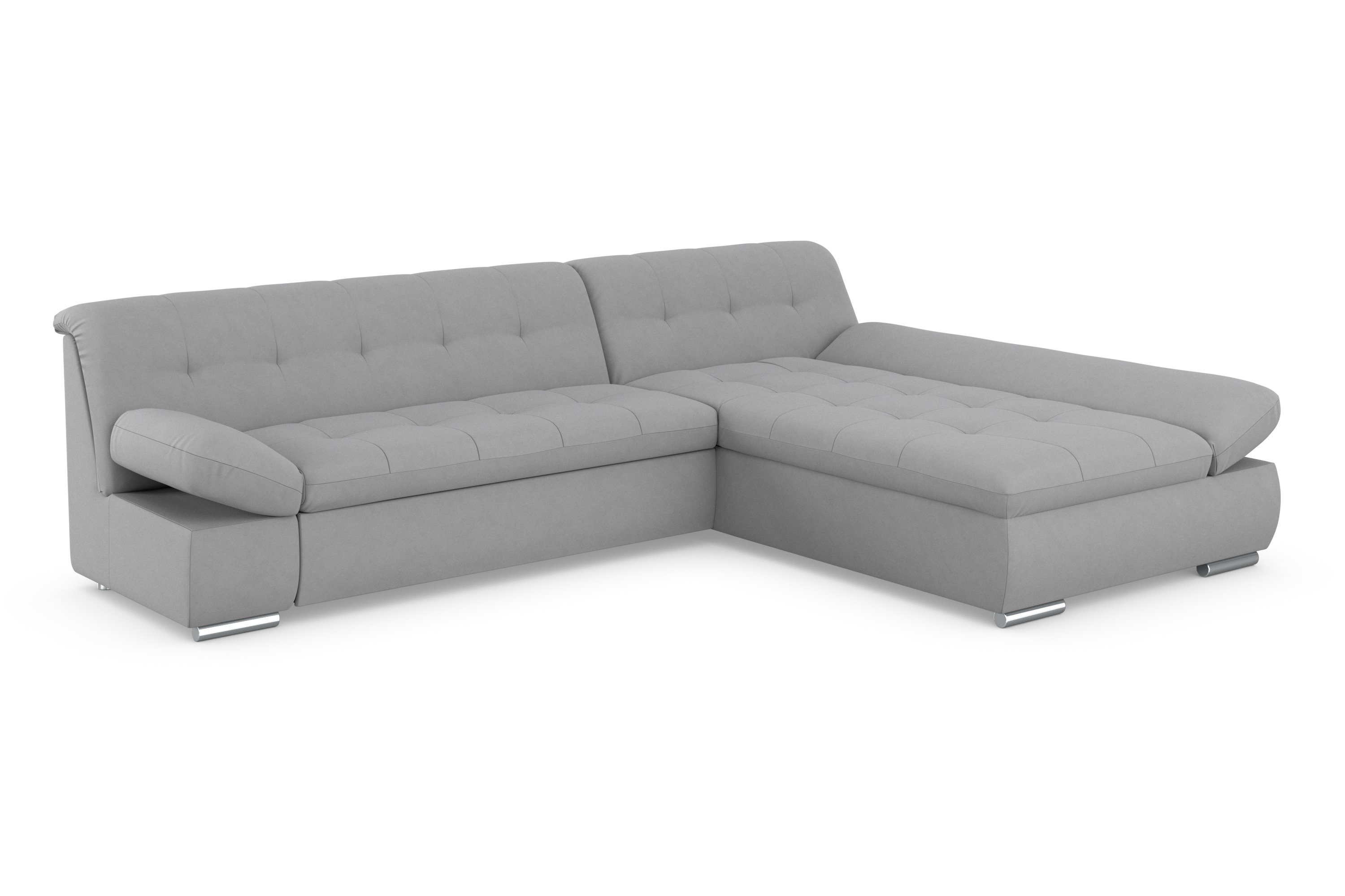 DOMO collection Hoekbank Mona L-vorm optioneel met slaapfunctie