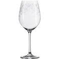 leonardo wijnglas chateau 510 ml, teqton-kwaliteit, 6-delig (set) wit