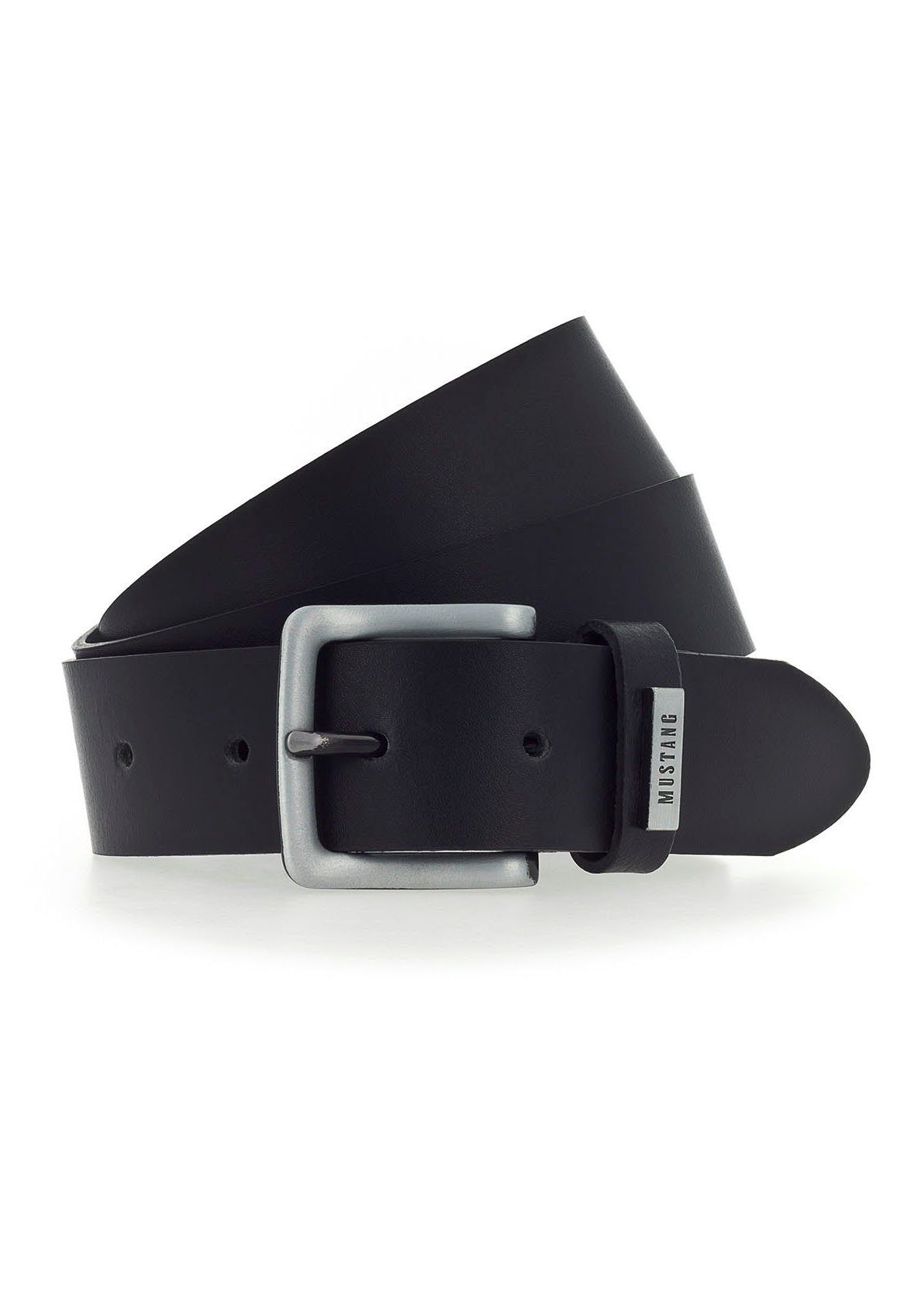 MUSTANG Leren riem 2-delige set (set, 2 stuks)