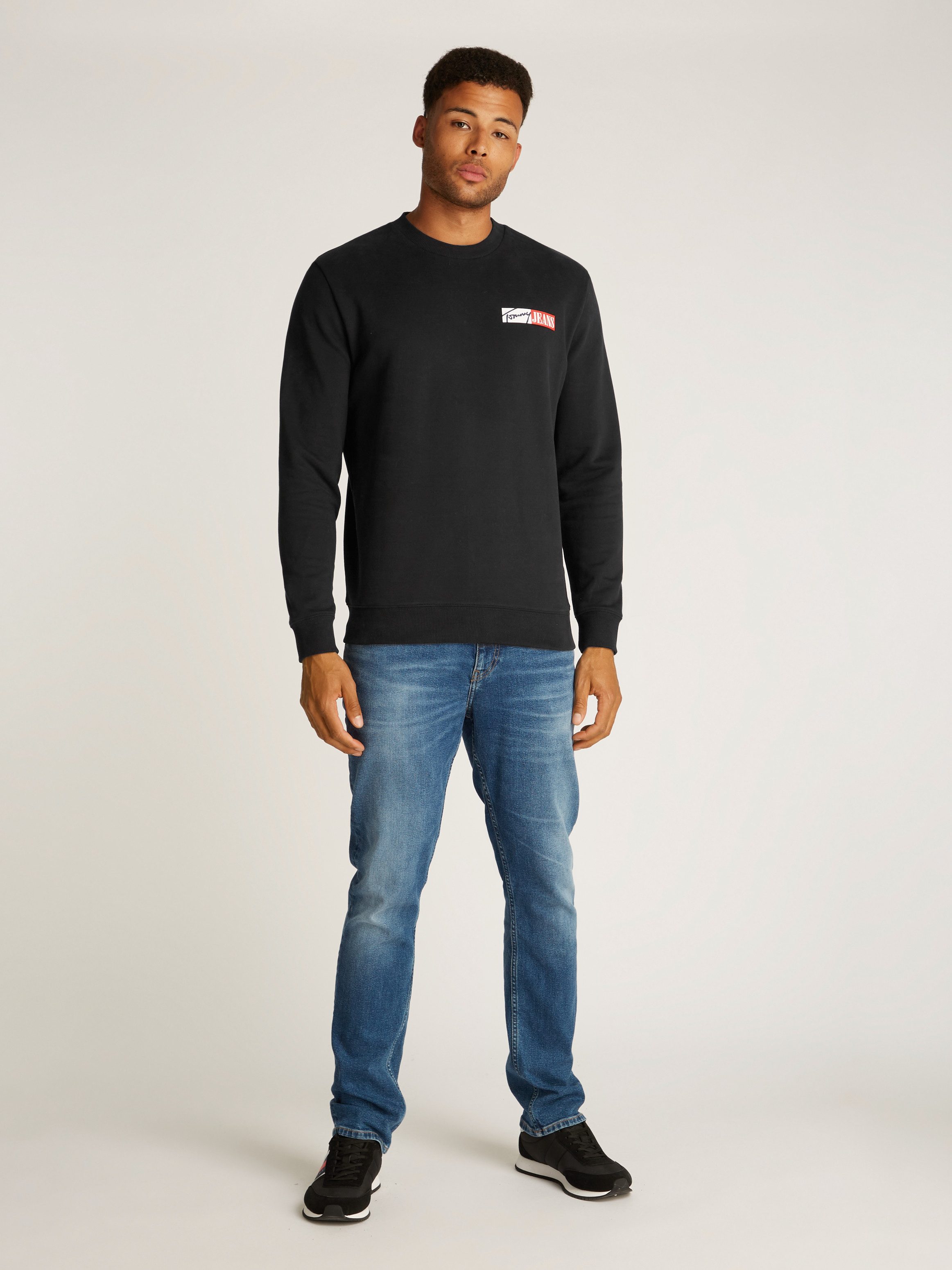 TOMMY JEANS Sweatshirt TJM REG ENTRY GRAPHIC CREW EXT