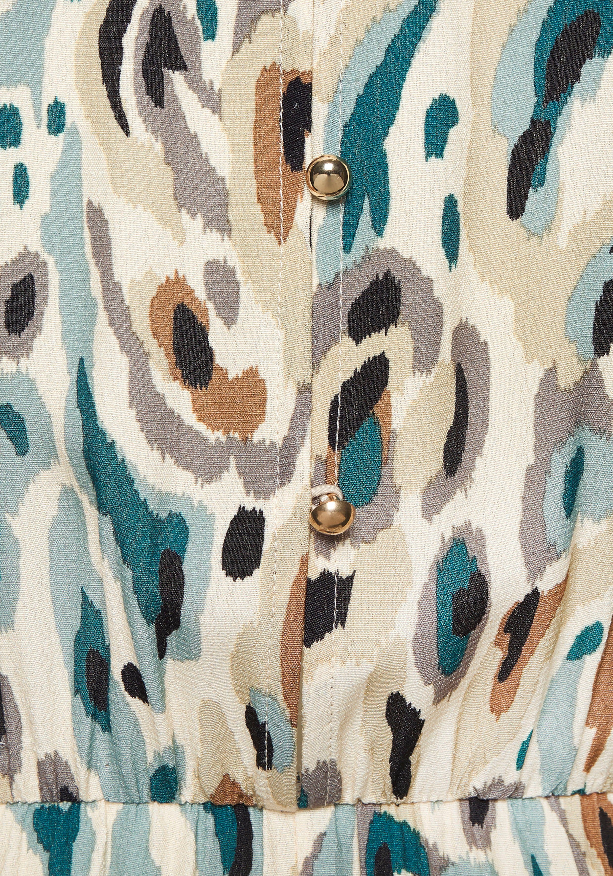 Lascana Maxi-jurk van geweven viscose lichte zomerjurk met aloverprint