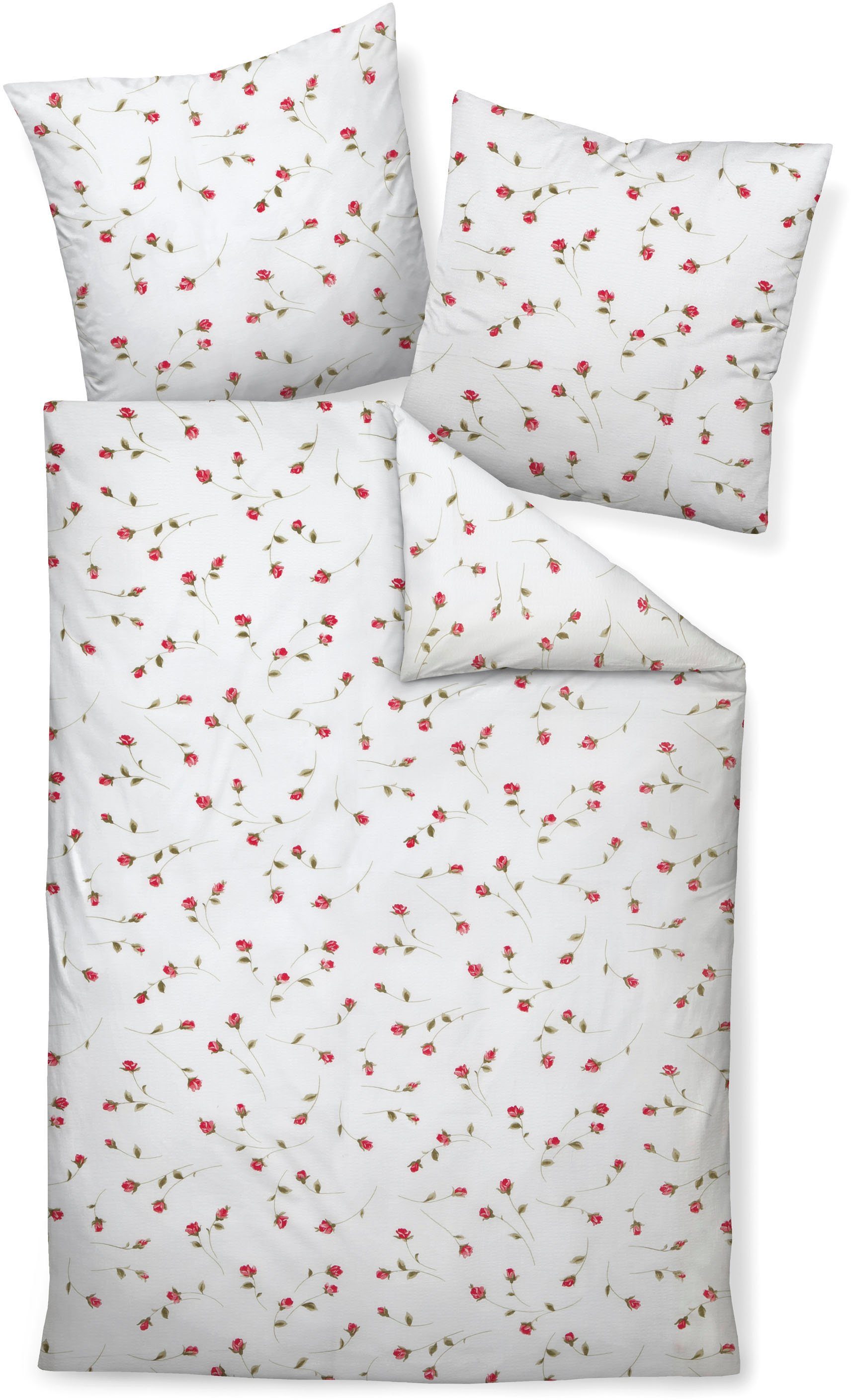 Janine Overtrekset TANGO2174 02 155x200,80x80 dekbedovertrekken rood