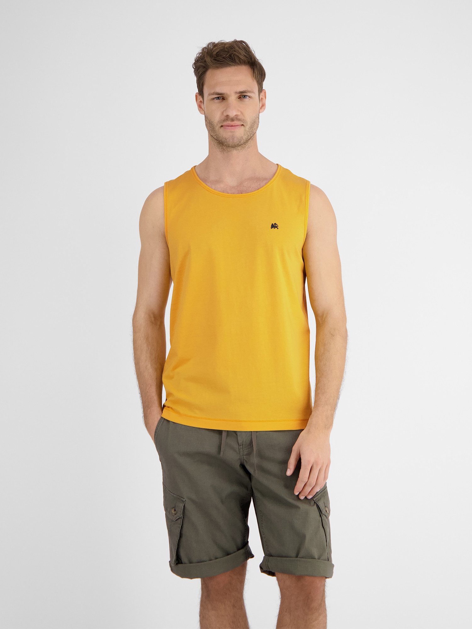 Lerros Muscle-shirt LERROS effen tanktop voor heren