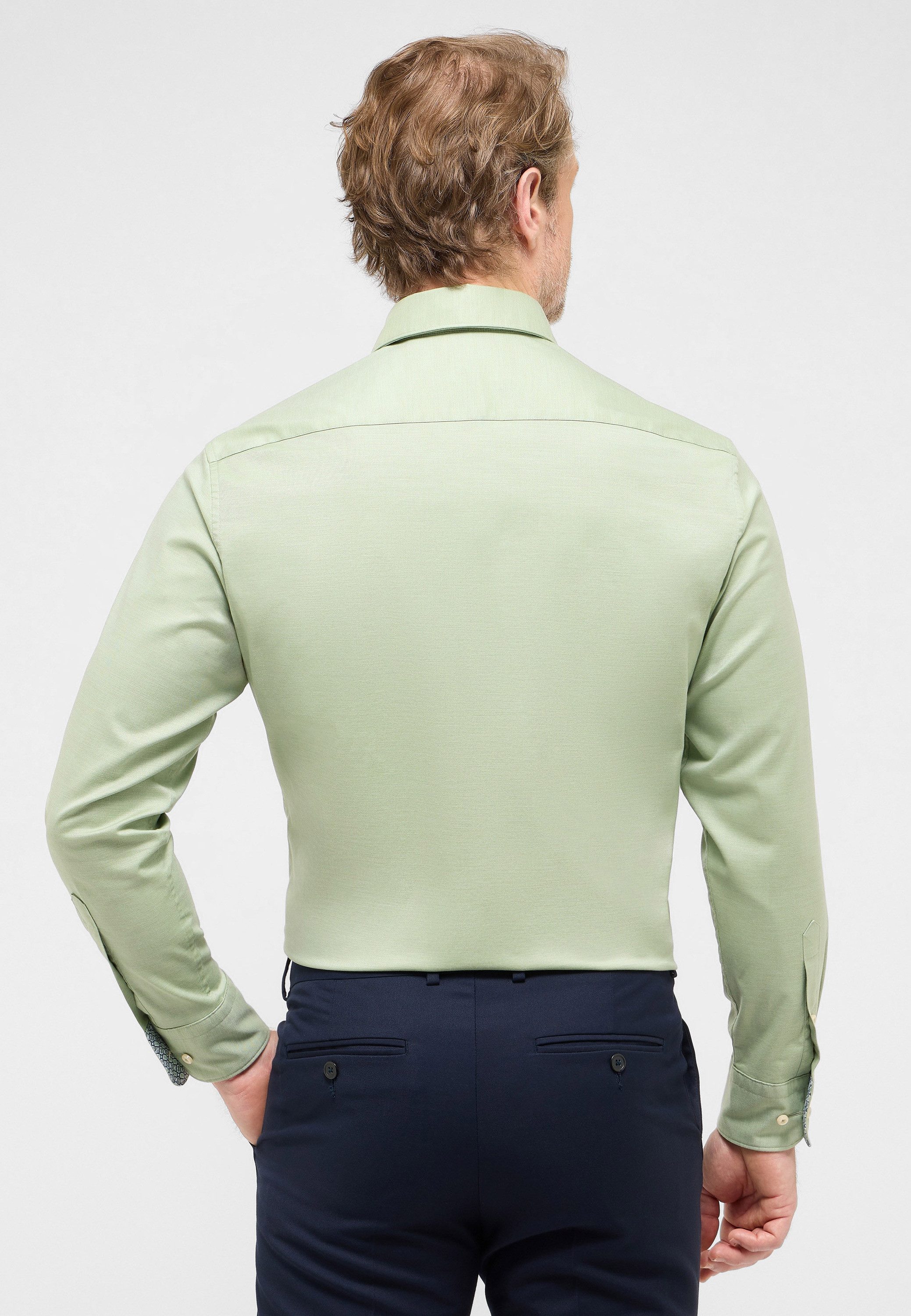 Eterna Overhemd met lange mouwen MODERN FIT EASY IRON (gemakkelijk te strijken)