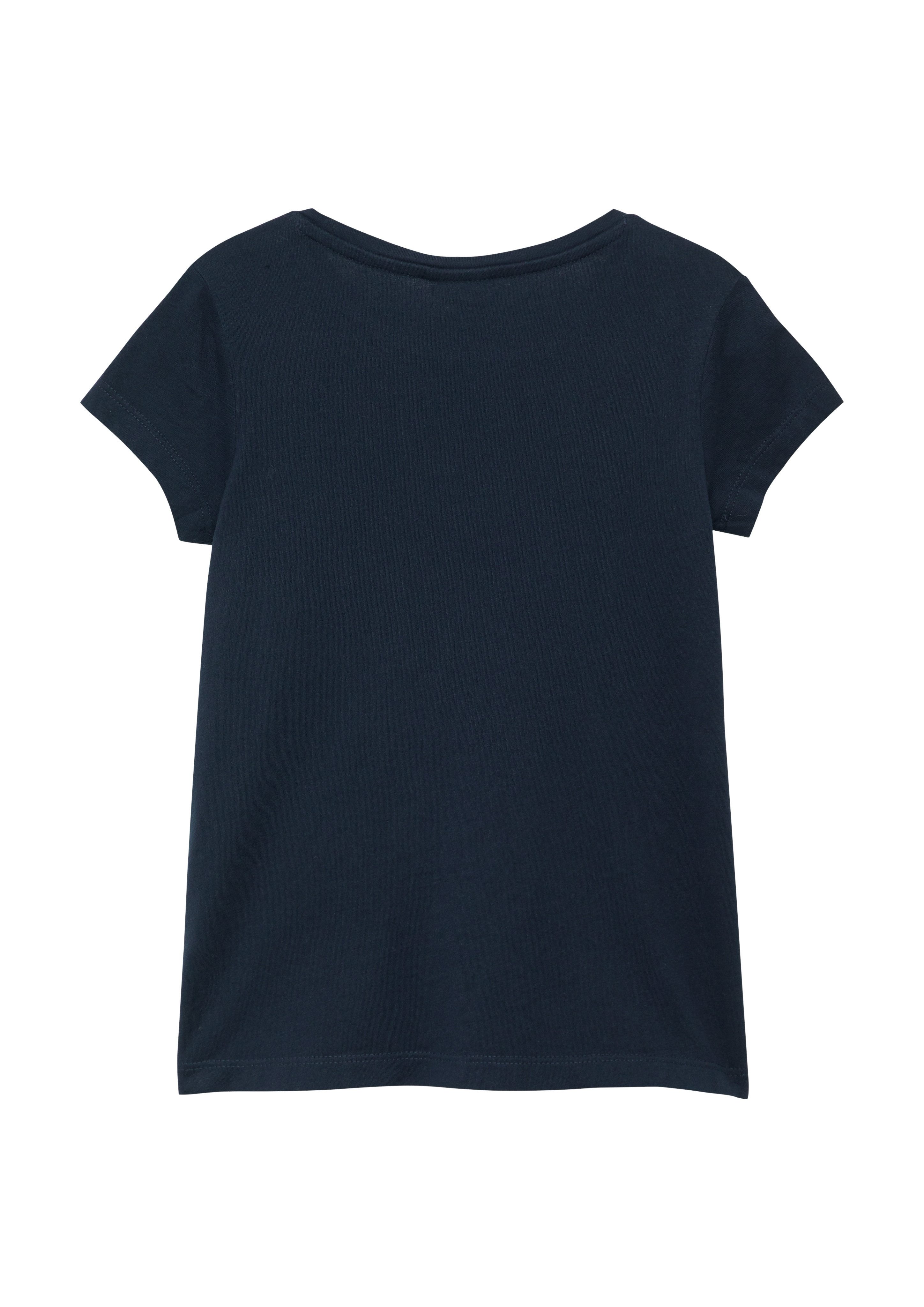 s.Oliver RED LABEL Junior T-shirt met frontprint en pailletten
