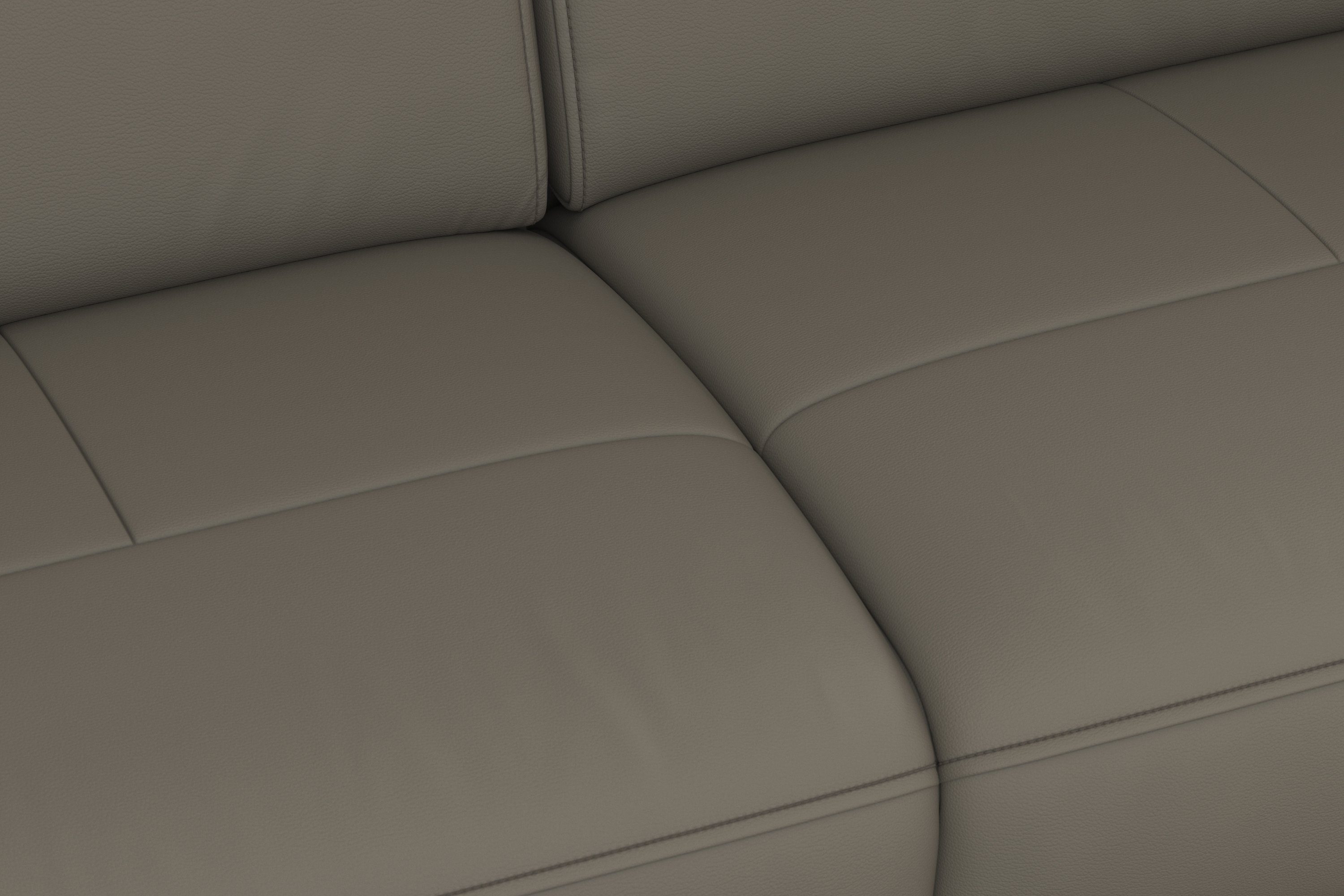 sit&more Hoekbank Freetown L-vorm met verstelbare hoofdsteun en comfortabele binnenvering