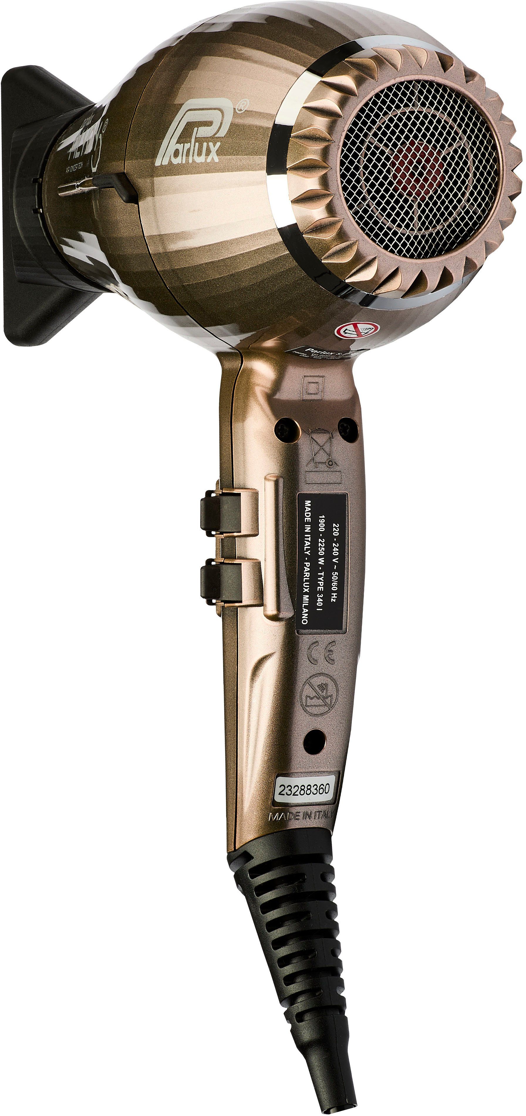 Parlux Haardroger Parlux Alyon Ionic Gepatenteerd reinigingssysteem HFS (Hair Free System)