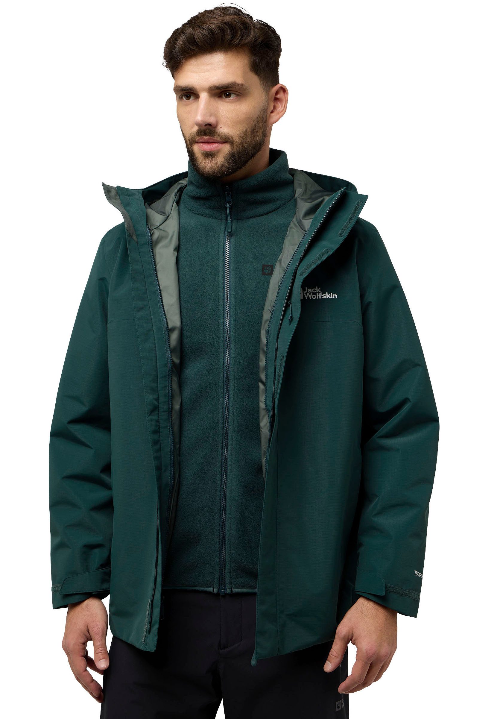Jack Wolfskin Functioneel jack ALTENBERG 3IN1