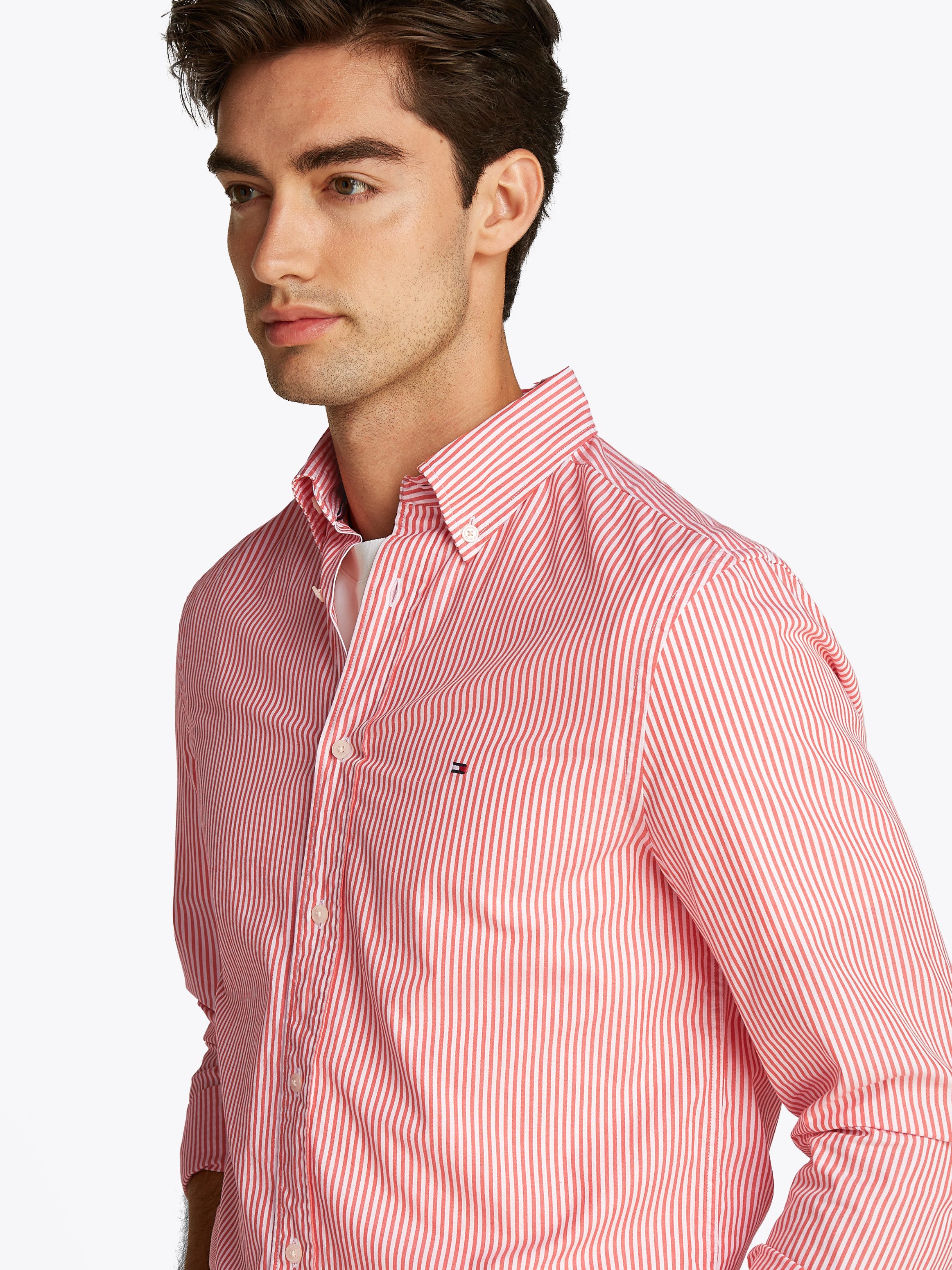 Tommy Hilfiger Overhemd met lange mouwen FLEX POPLIN CLASSIC STP RF SHIRT