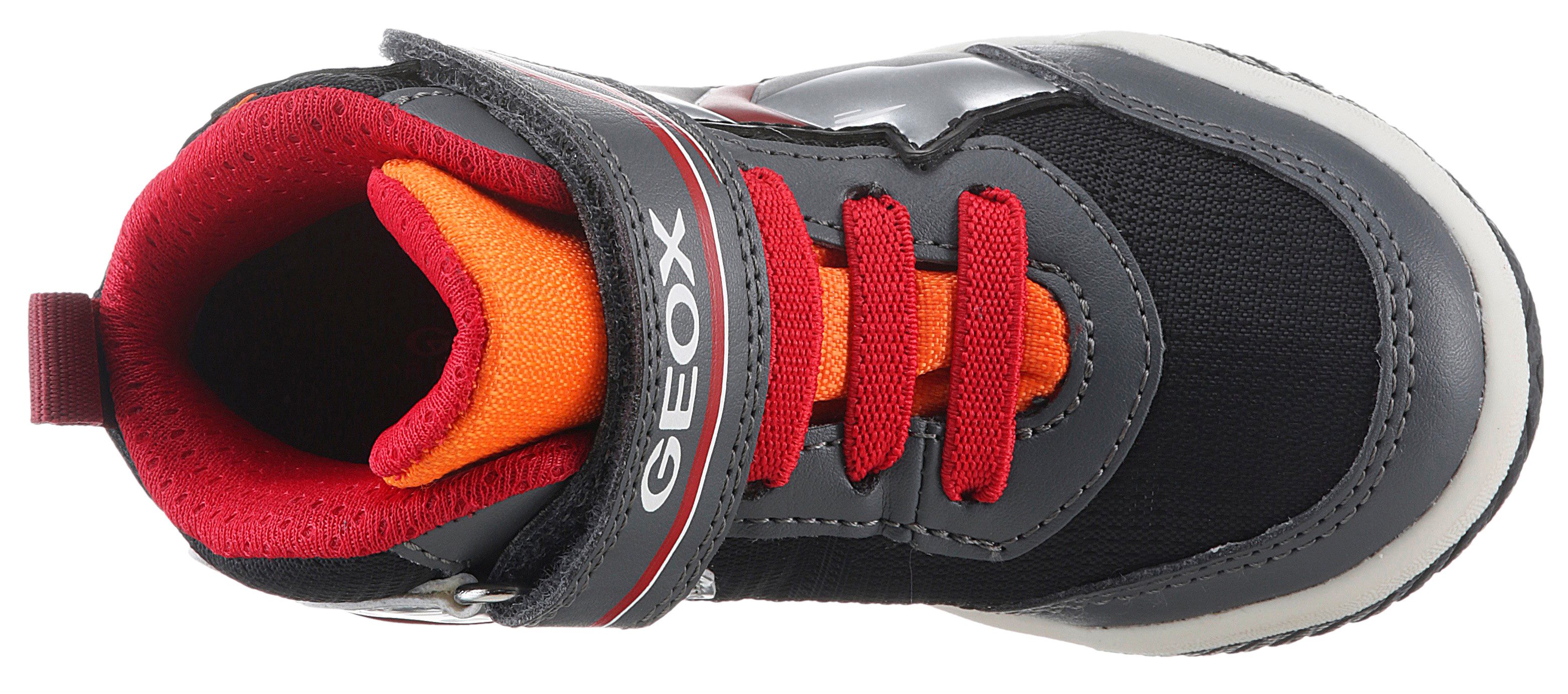Geox Sneakers J INEK BOY C - Knipperschoen High top sneaker, veterschoenen met cool motief