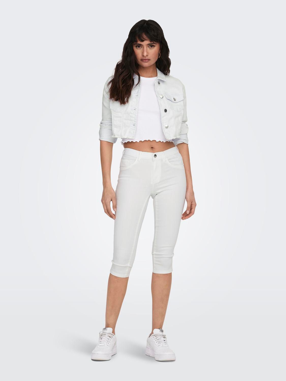Only Capri jeans ONLRAIN LIFE REG SK KNICKERS DNM NOOS