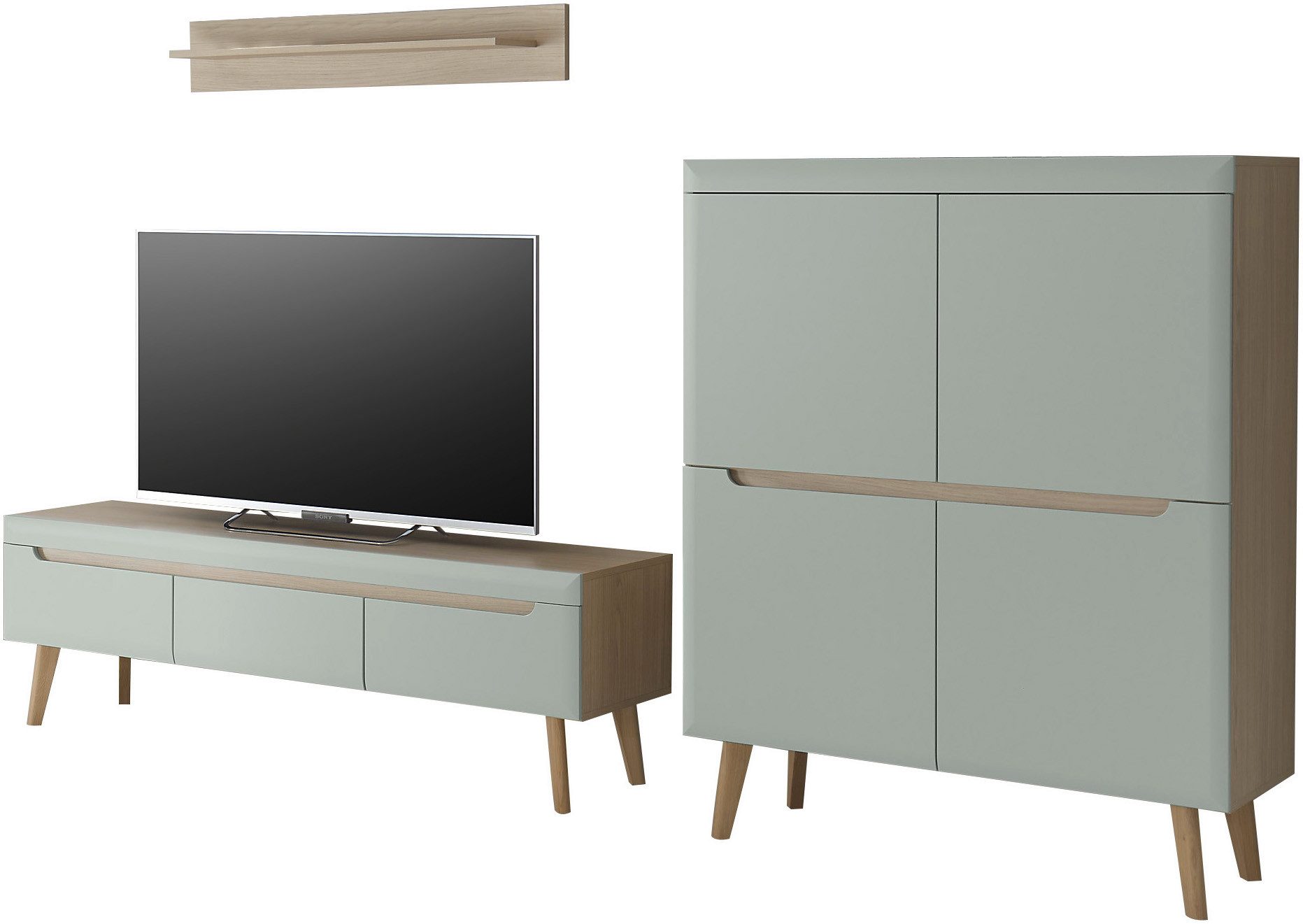 INOSIGN Wandmeubel Torge, wandmeubel, kastwand, mediawand, woonkamer-set