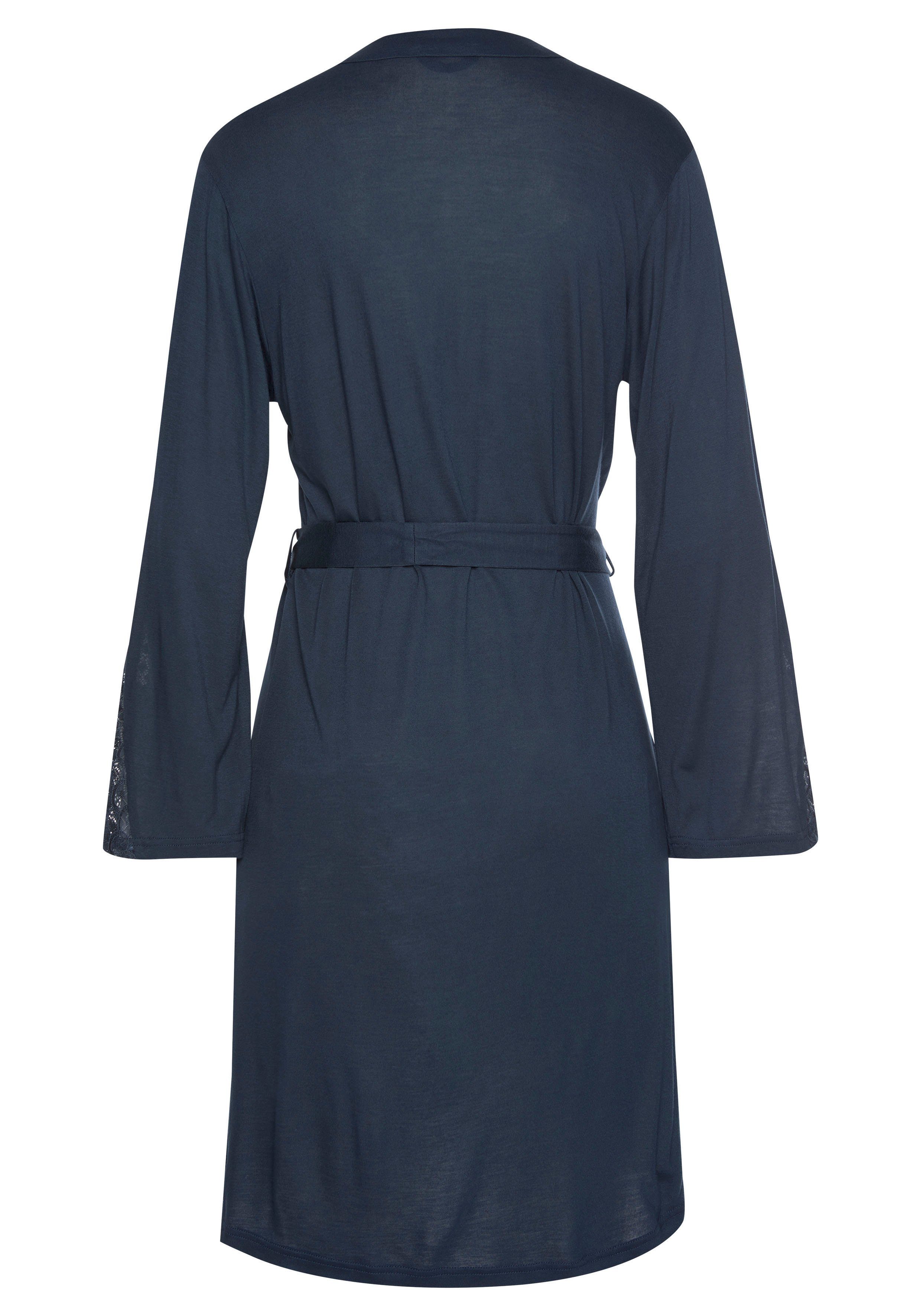 Lascana Kimono met lange mouwen en kanten details