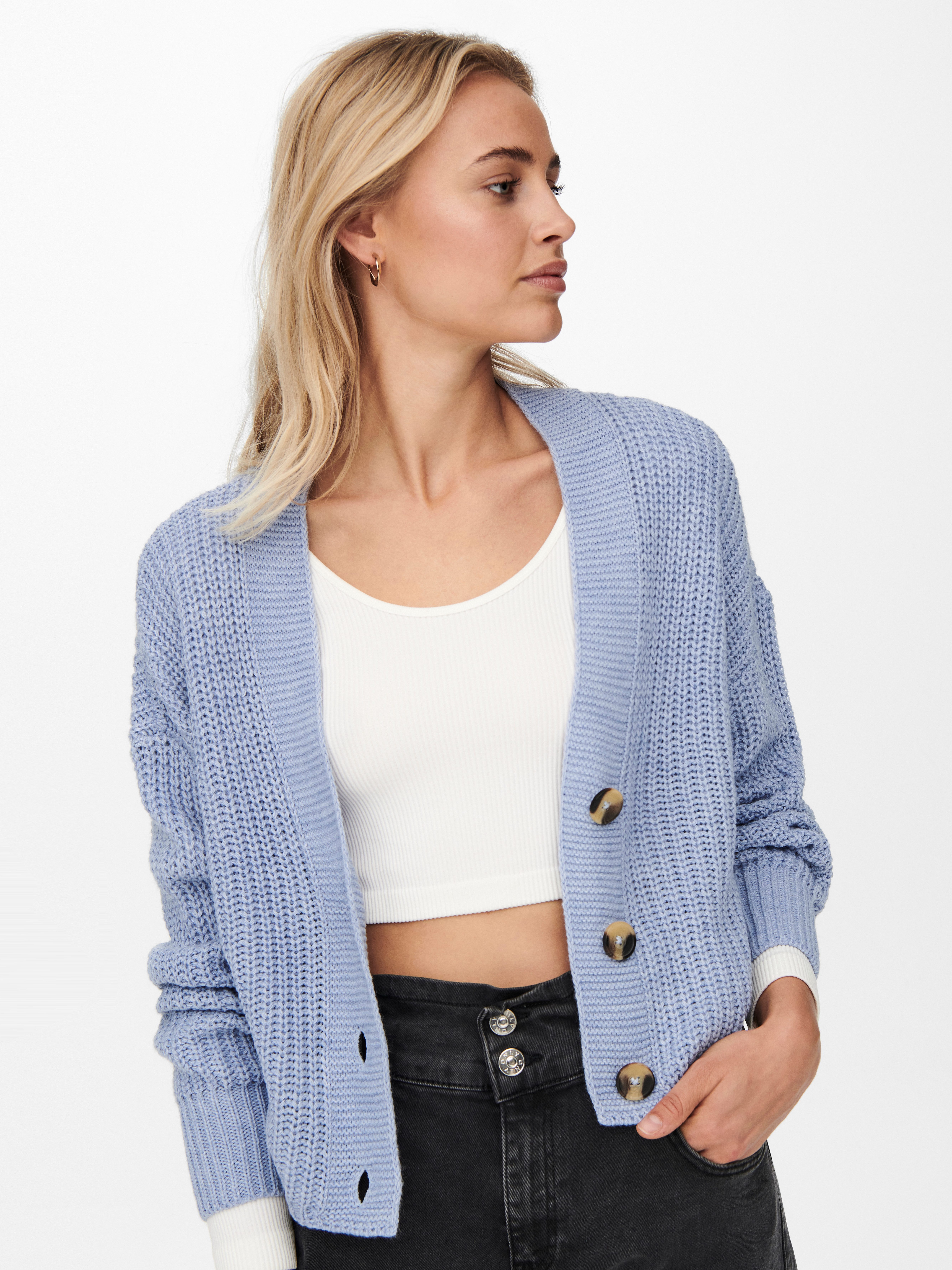 Only Vest ONLCAROL NICE L/S CARDIGAN KNT NOOS