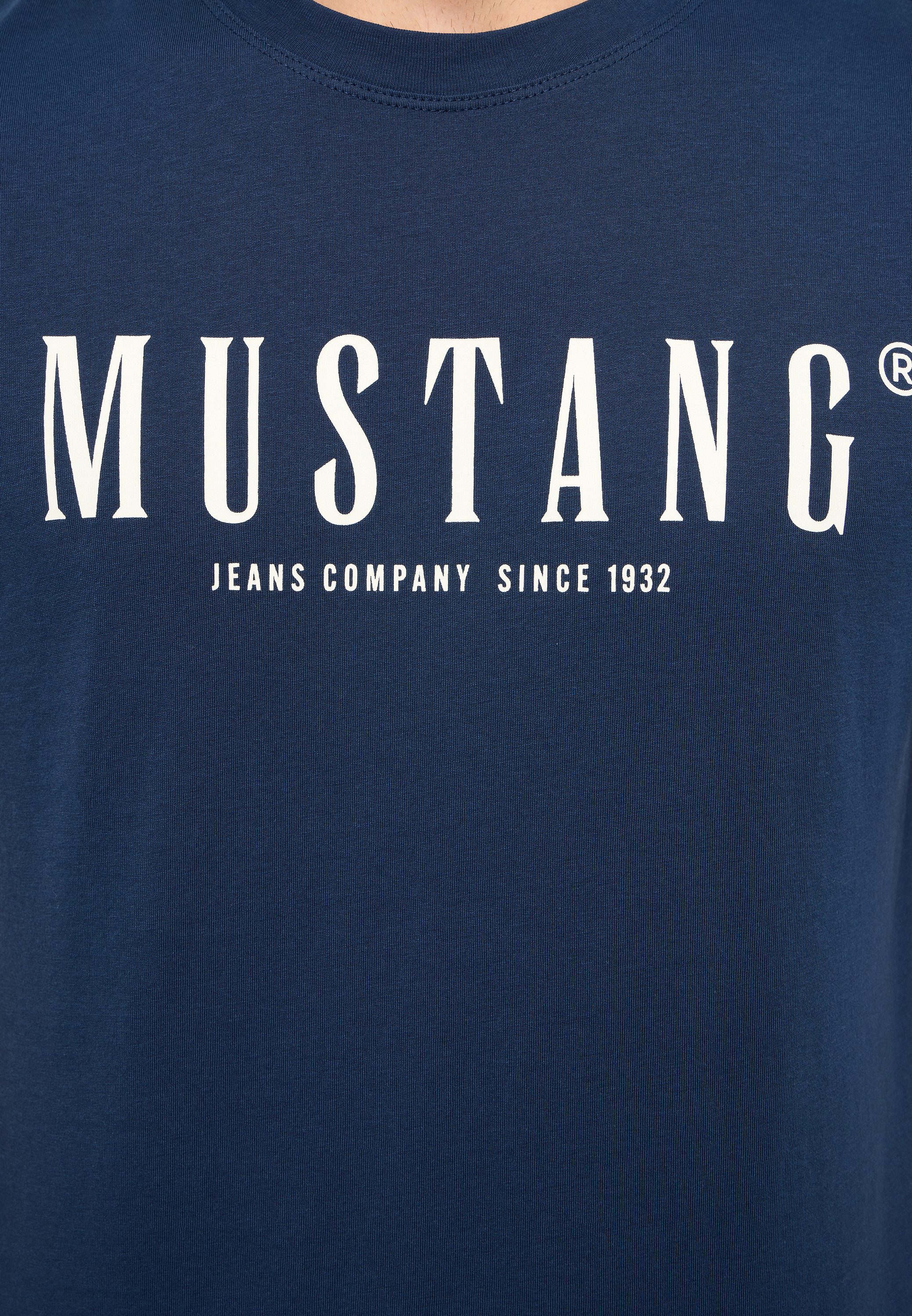 MUSTANG Shirt met korte mouwen Heren stijl Austin
