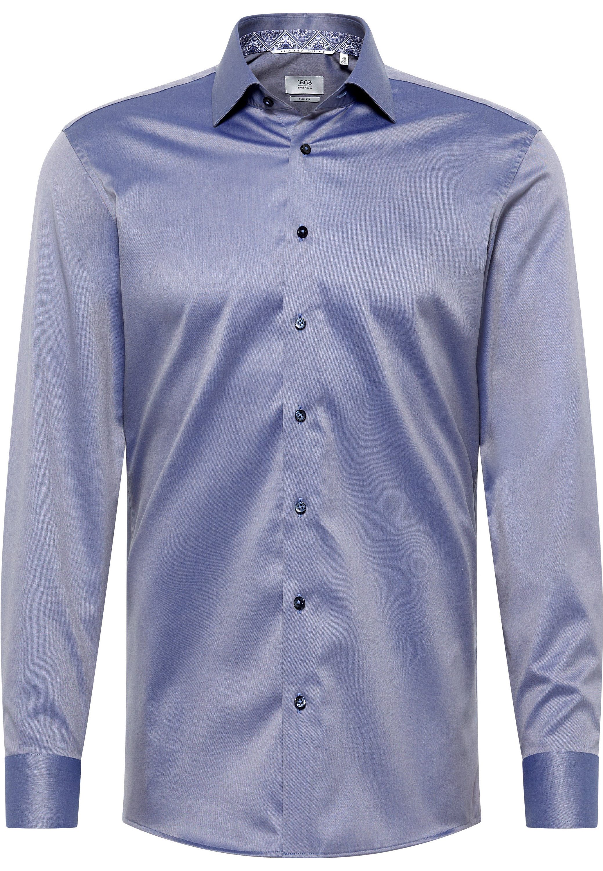 Eterna Overhemd met lange mouwen Slim fit NON IRON (strijkvrij)