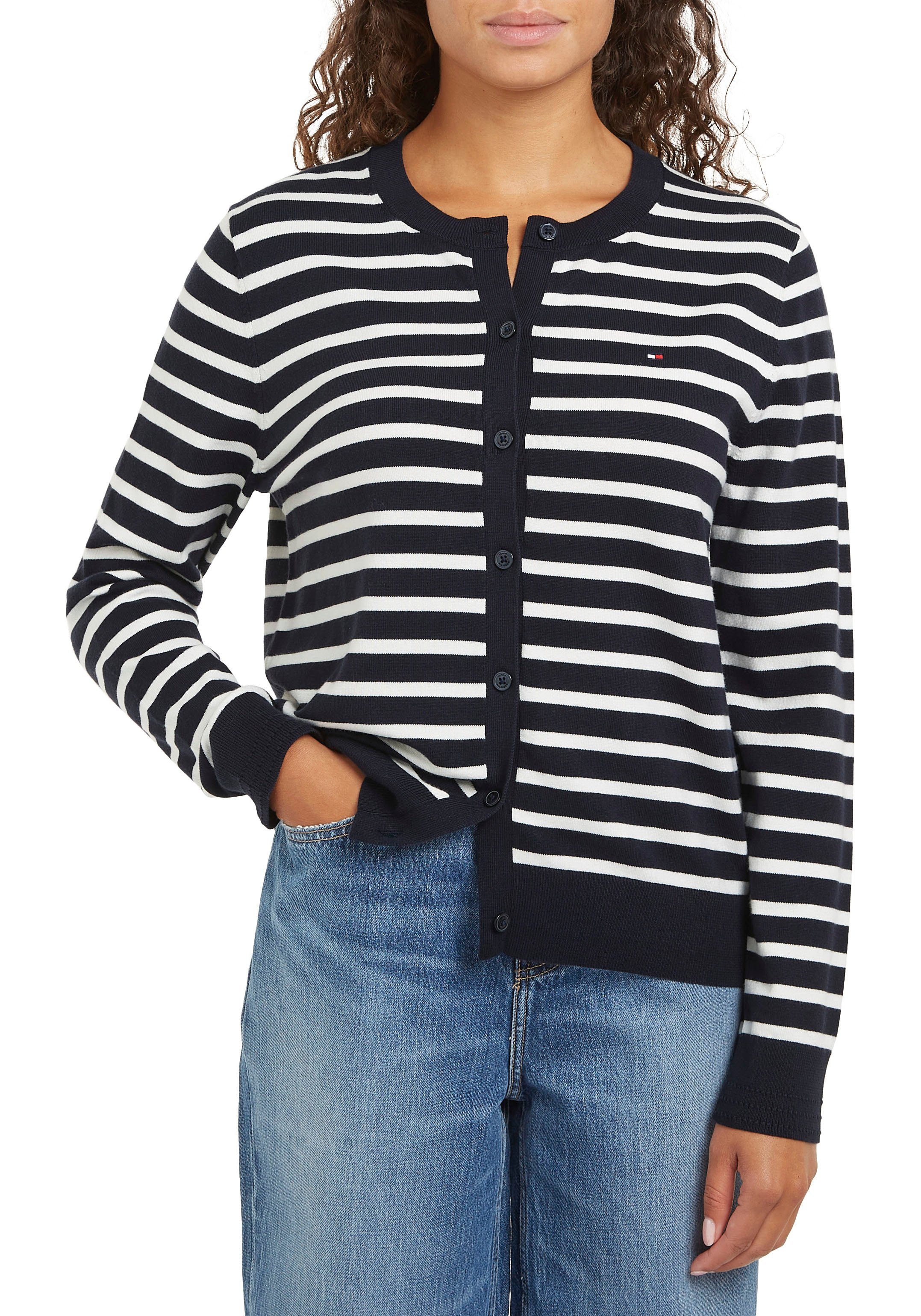 Tommy Hilfiger Cardigan CO JERSEY STITCH CARDIGAN