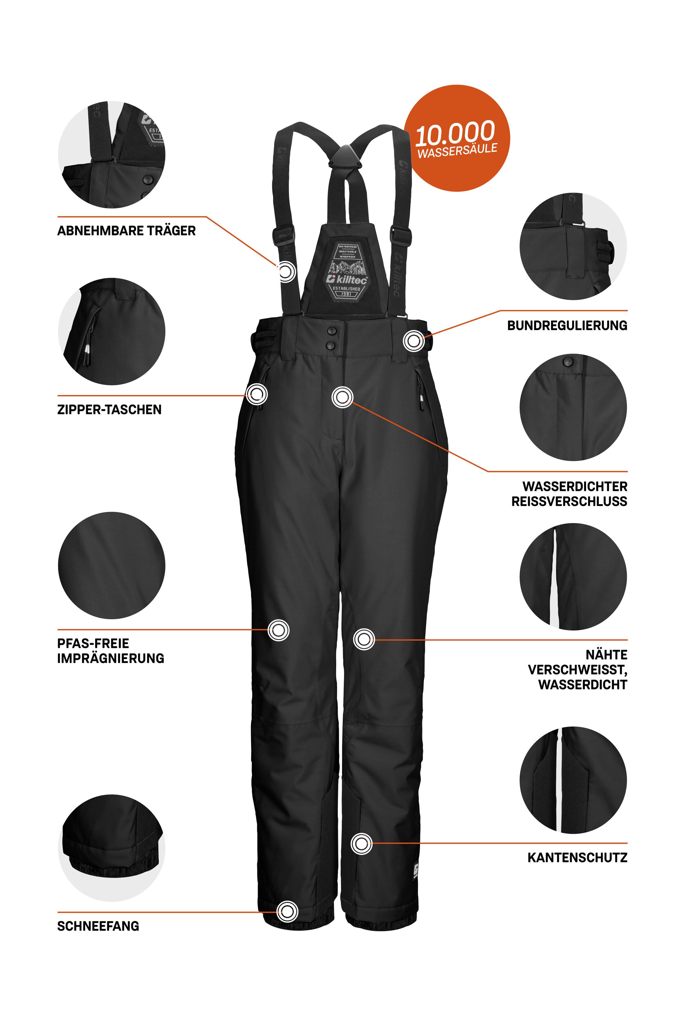 Killtec Skibroek KSW 213 GRLS SKI PNTS