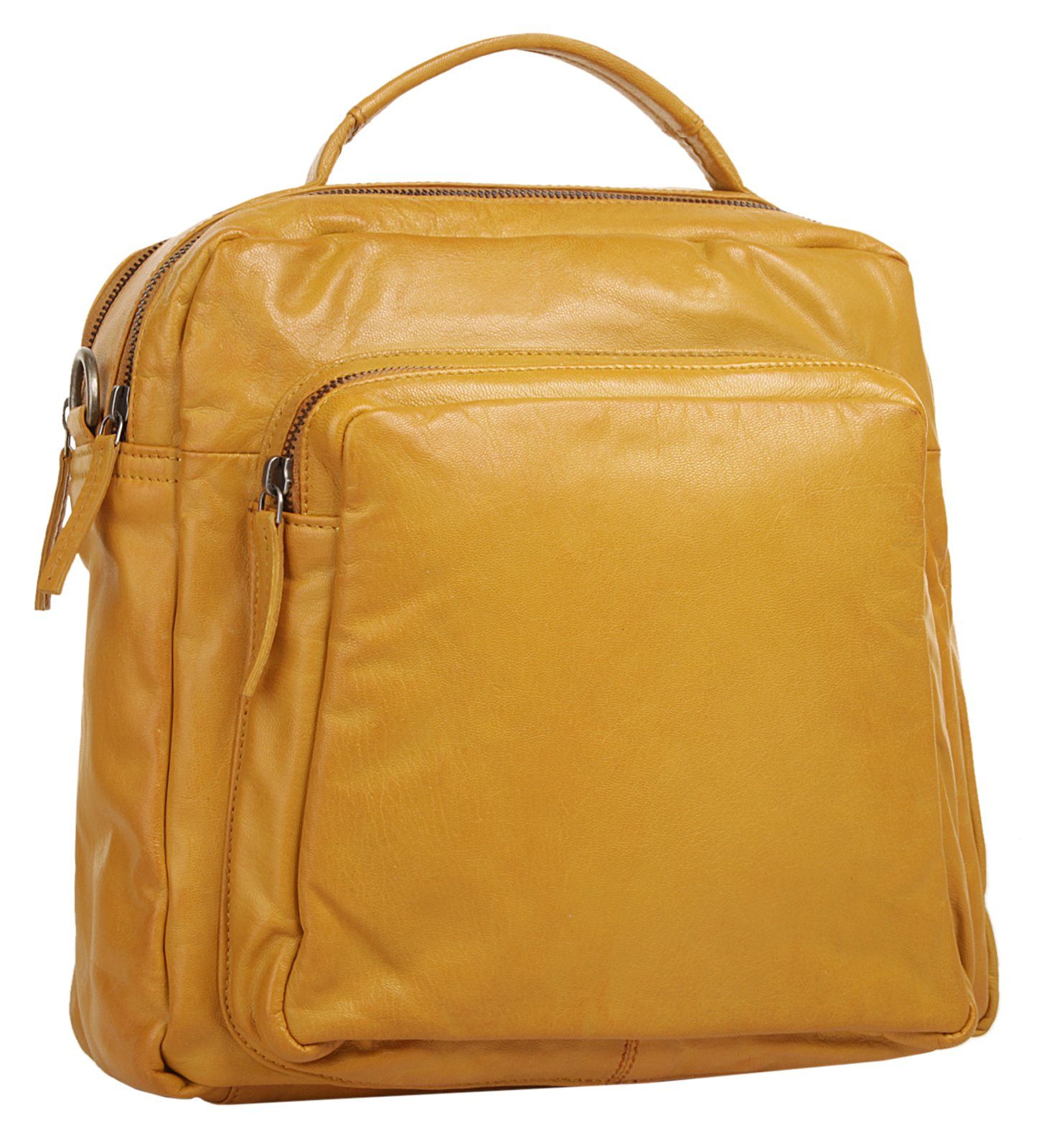WouWou Schoudertas echt leder
