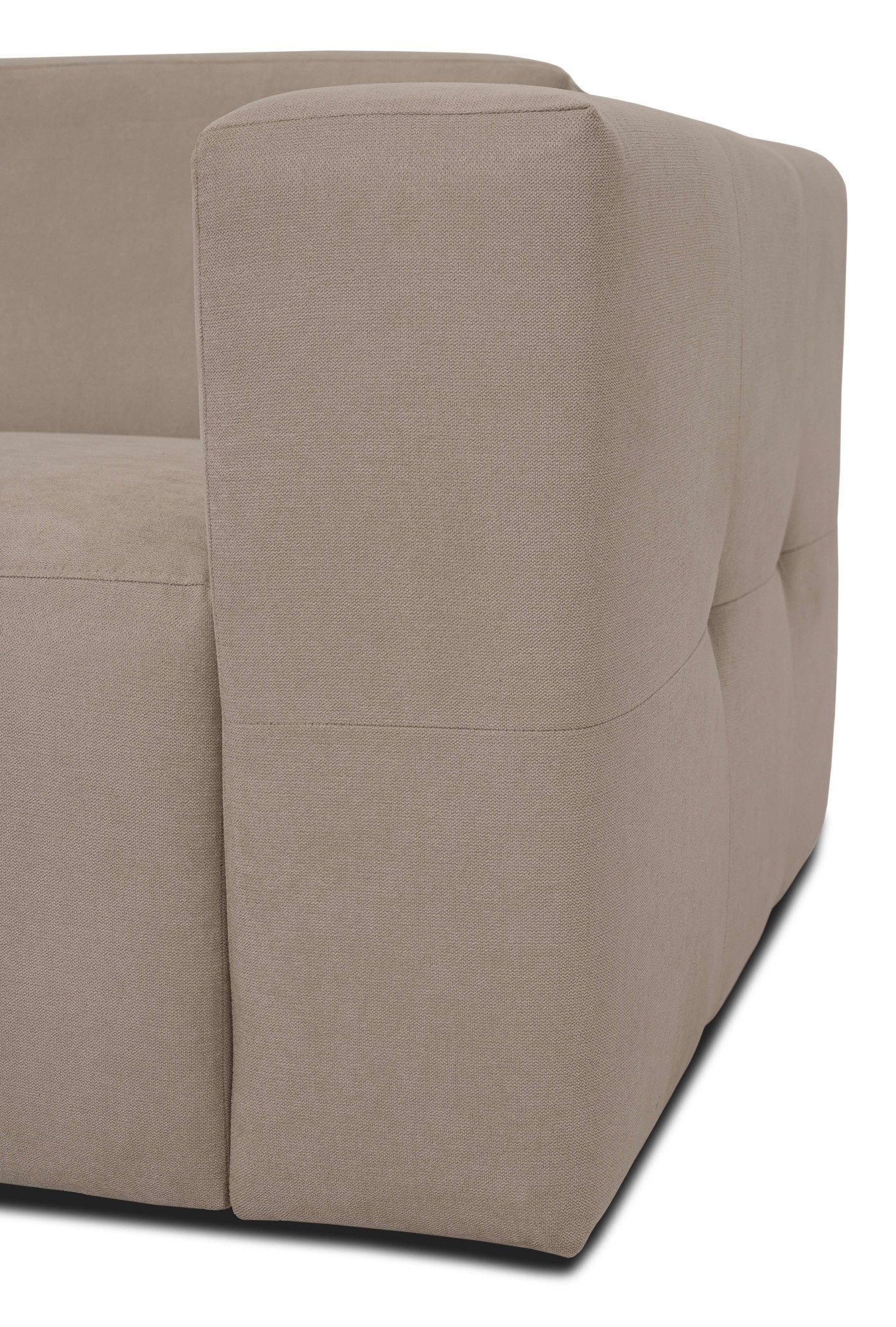 INOSIGN 3-zitsbank Kelani met decoratieve knoopdetails op de armleuningen