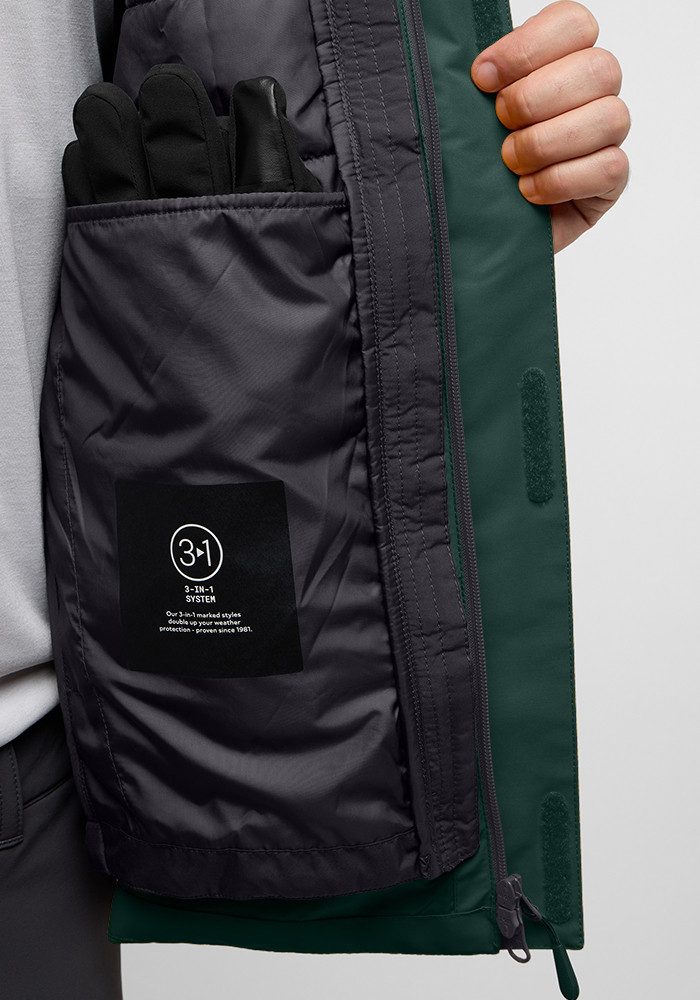 Jack Wolfskin Functioneel 3-in-1-jack JASPER 3IN1 JKT M