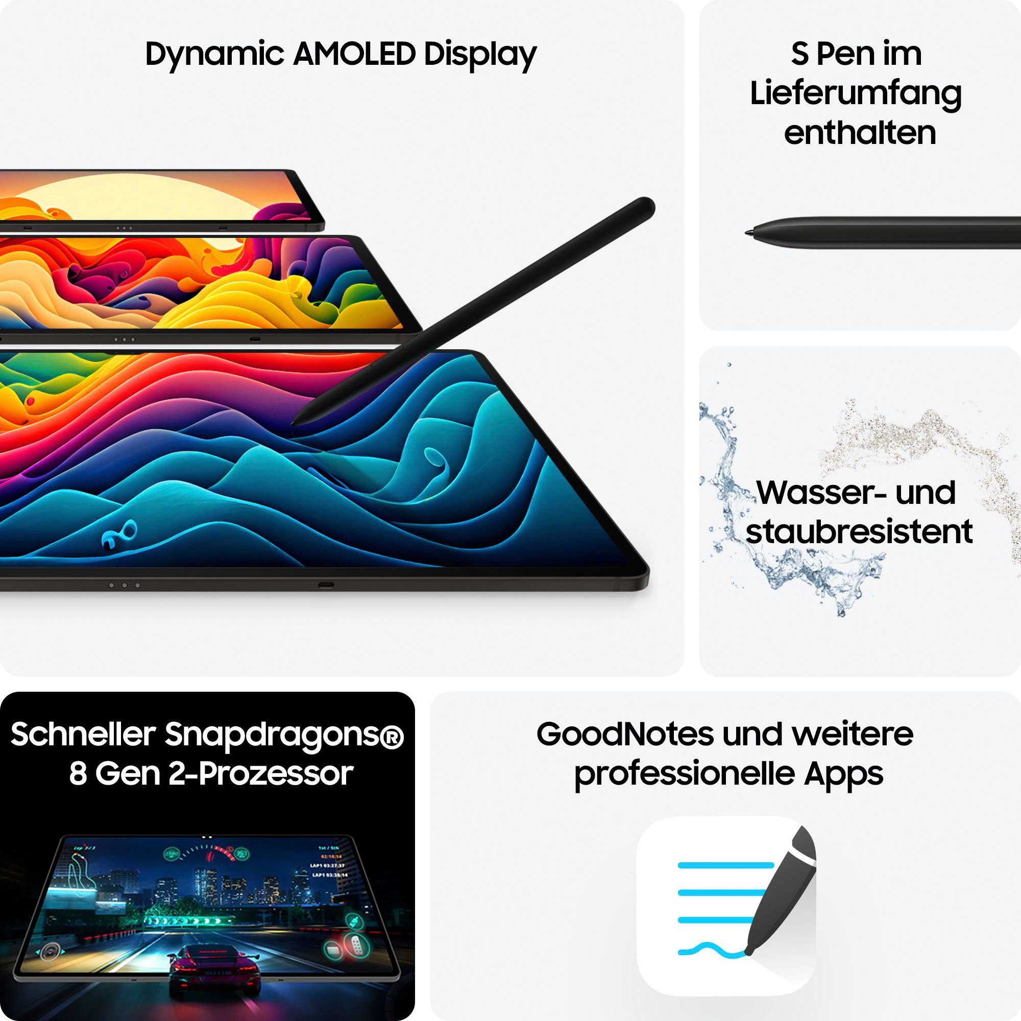 Samsung Tablet Galaxy Tab S9 Ultra WiFi, 14,6", Android