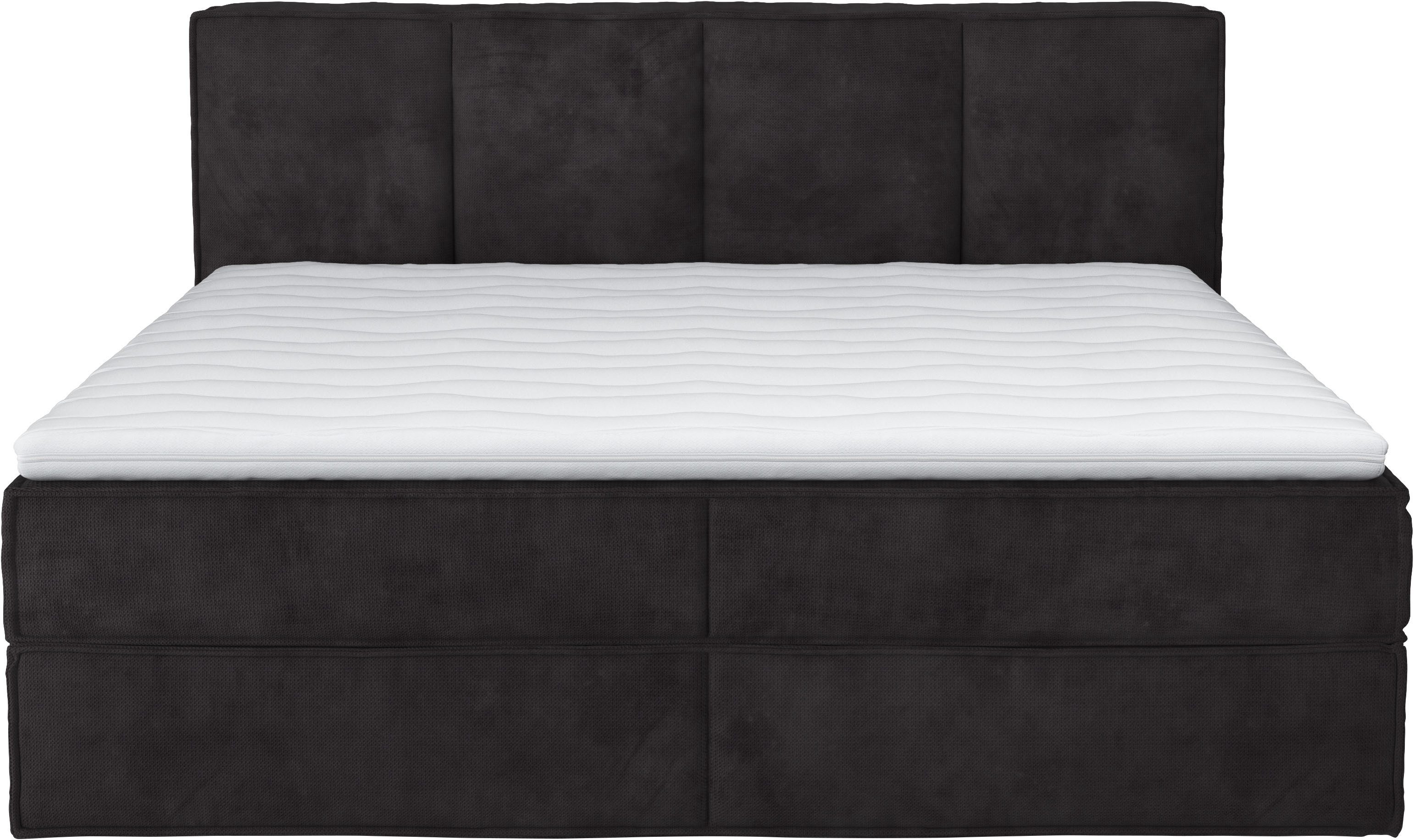 Home affaire Boxspring Sacy Boxbed incl. topmatras, 2 matrassen, hardheden H2, H3 en H4 naar keuze