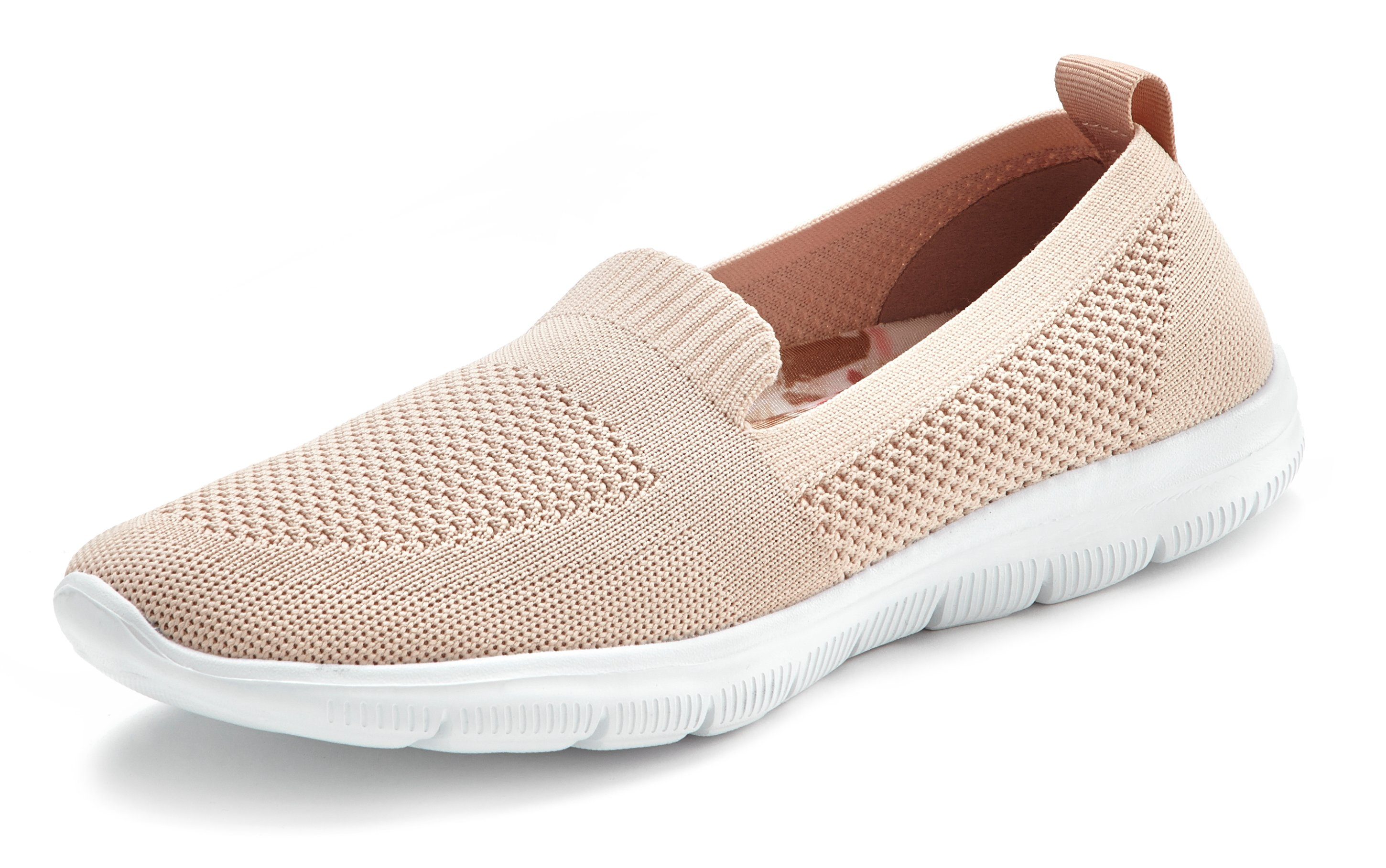 Lascana Instappers Slip-on sneaker, lage schoen, ultralichte sneaker, VEGAN