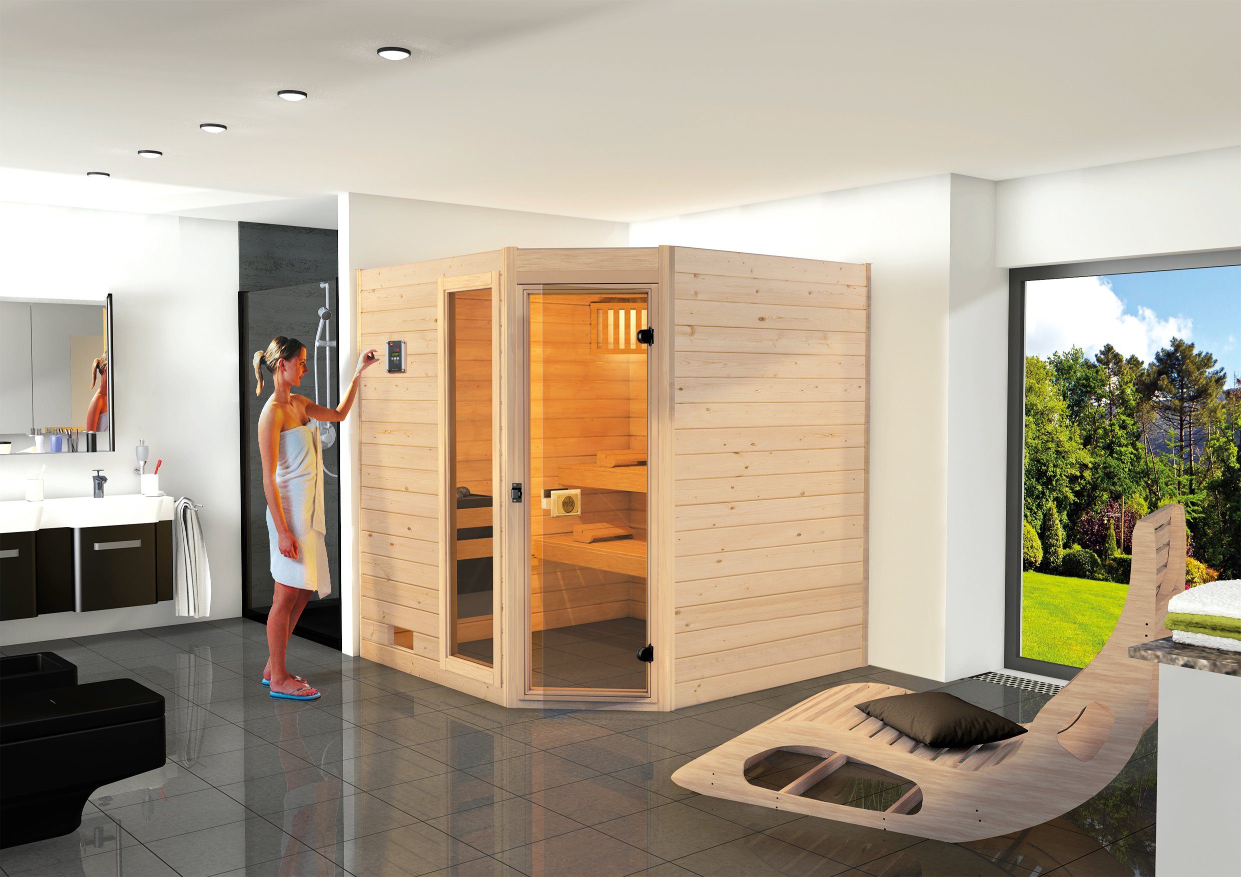 weka Sauna Valida zonder kachel
