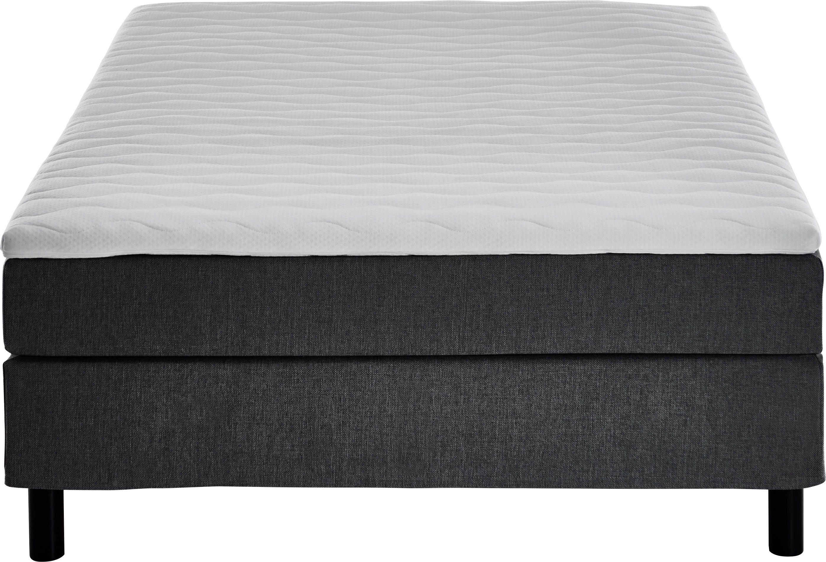 ATLANTIC home collection Boxspring Happy zonder hoofdbord, met topmatras, naar keuze met of zonder beddengoed