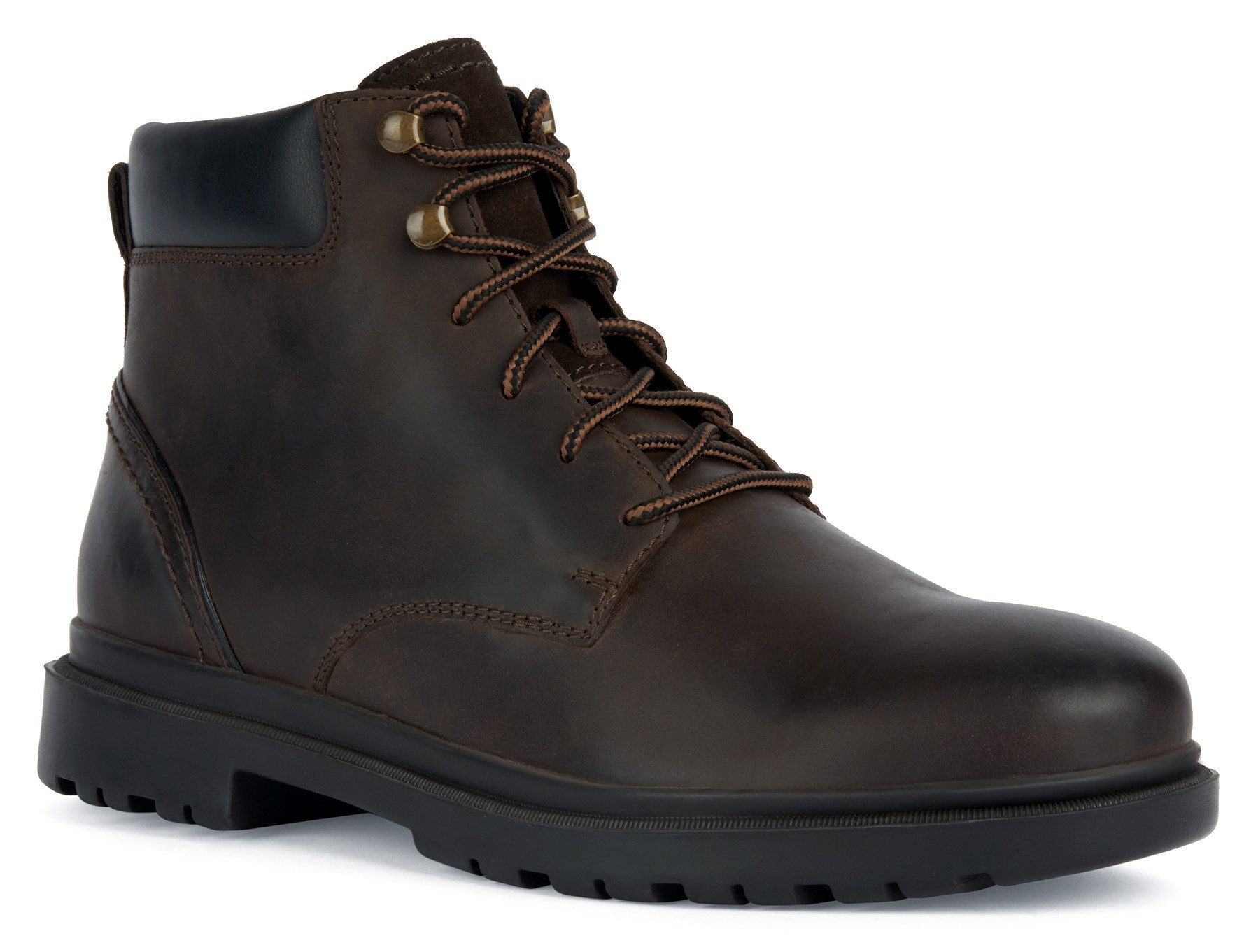 Geox Veterschoenen U ANDALO A Worker boots, veterschoenen met Geox speciale membraan heren veterschoenen maat 41 EU bruin