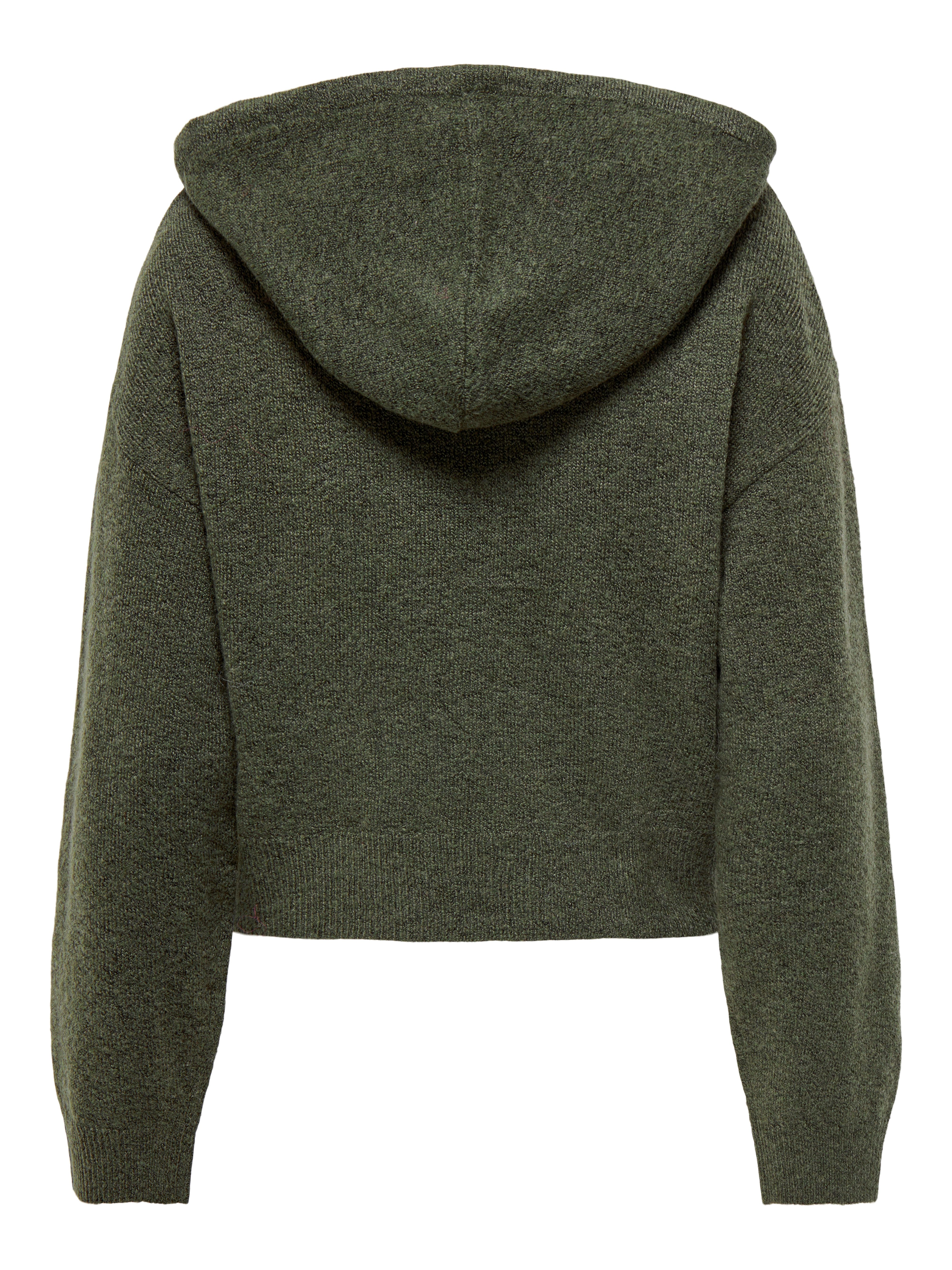 JDY Capuchontrui RUE LIFE L S SHORT HOOD PUL KNT NOOS