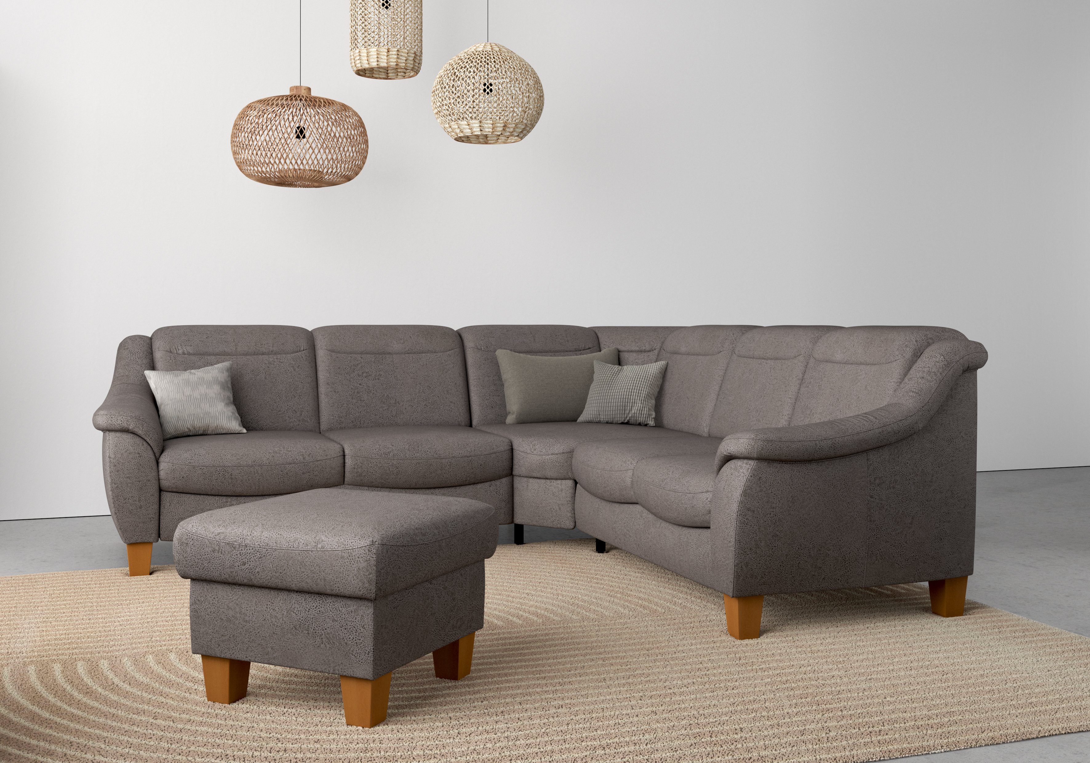 Home affaire Hocker met bergruimte CALDERA Bergruimte, ook in easy care-bekleding voor eenvoudig schoonmaken met water