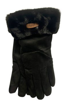 highlight company fleece-handschoenen zwart