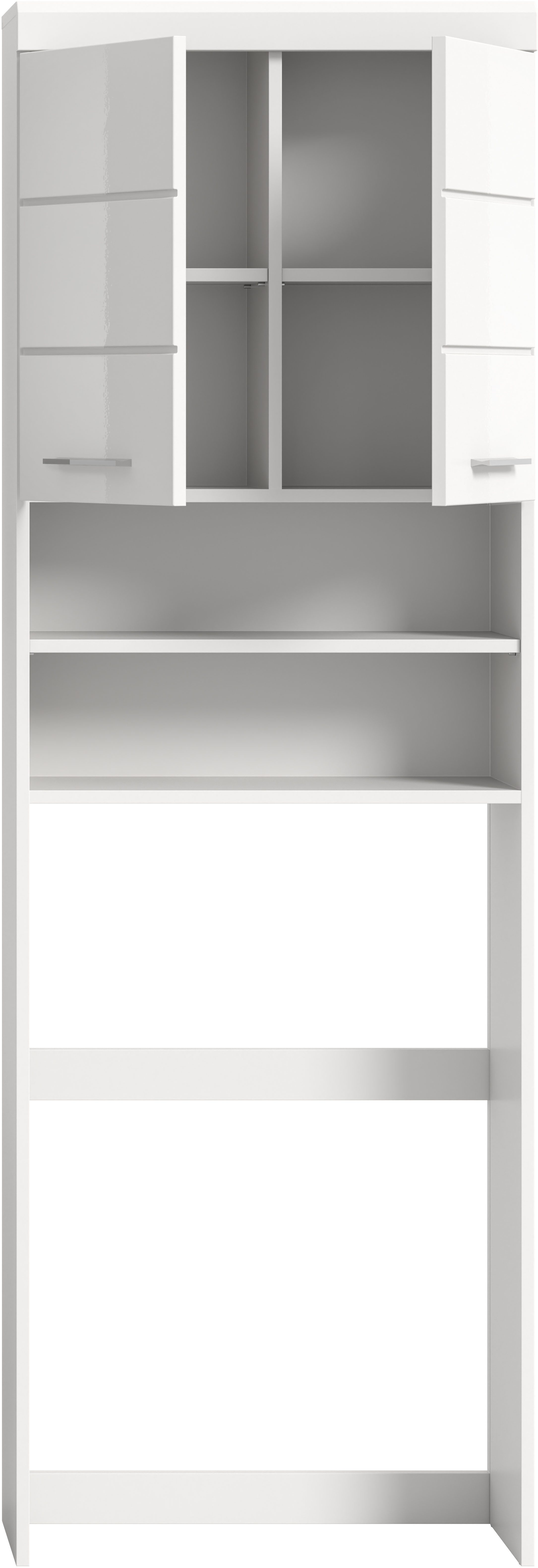 INOSIGN Kast voor wasmachine Siena, breedte 63 cm, voor wasmachine & droger, 2 deuren, MDF-front