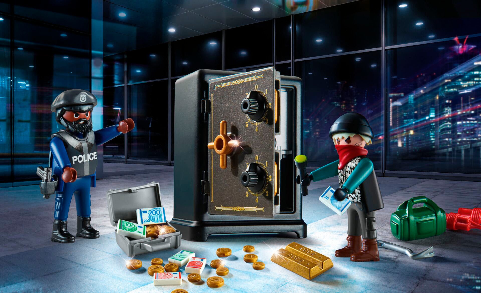 Playmobil® Constructie-speelset Starter Pack Tresorknacker (70908) Playmobil Action Heroes (53-delig)