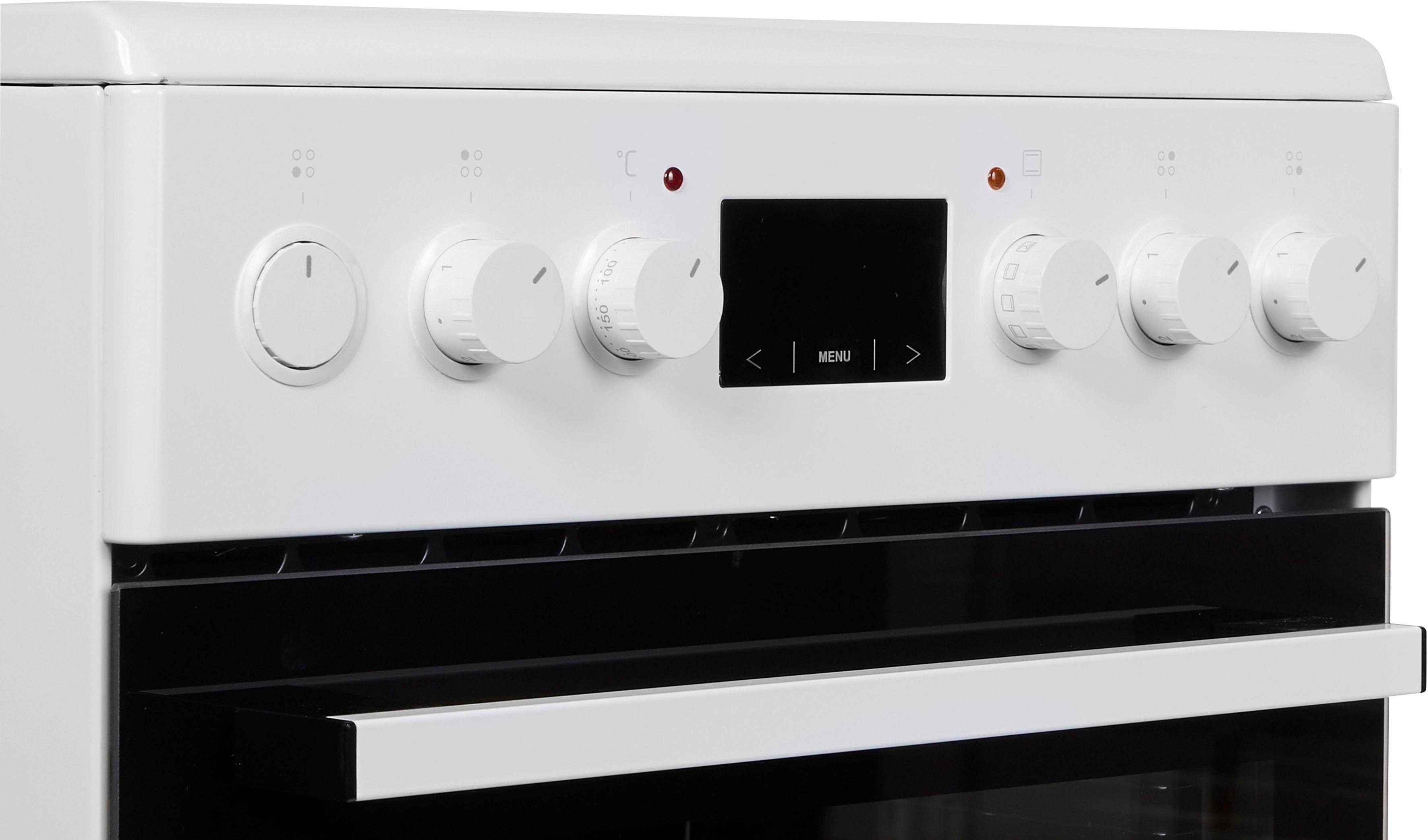 Amica Vrijstaand elektrisch fornuis SHC 903 001 W