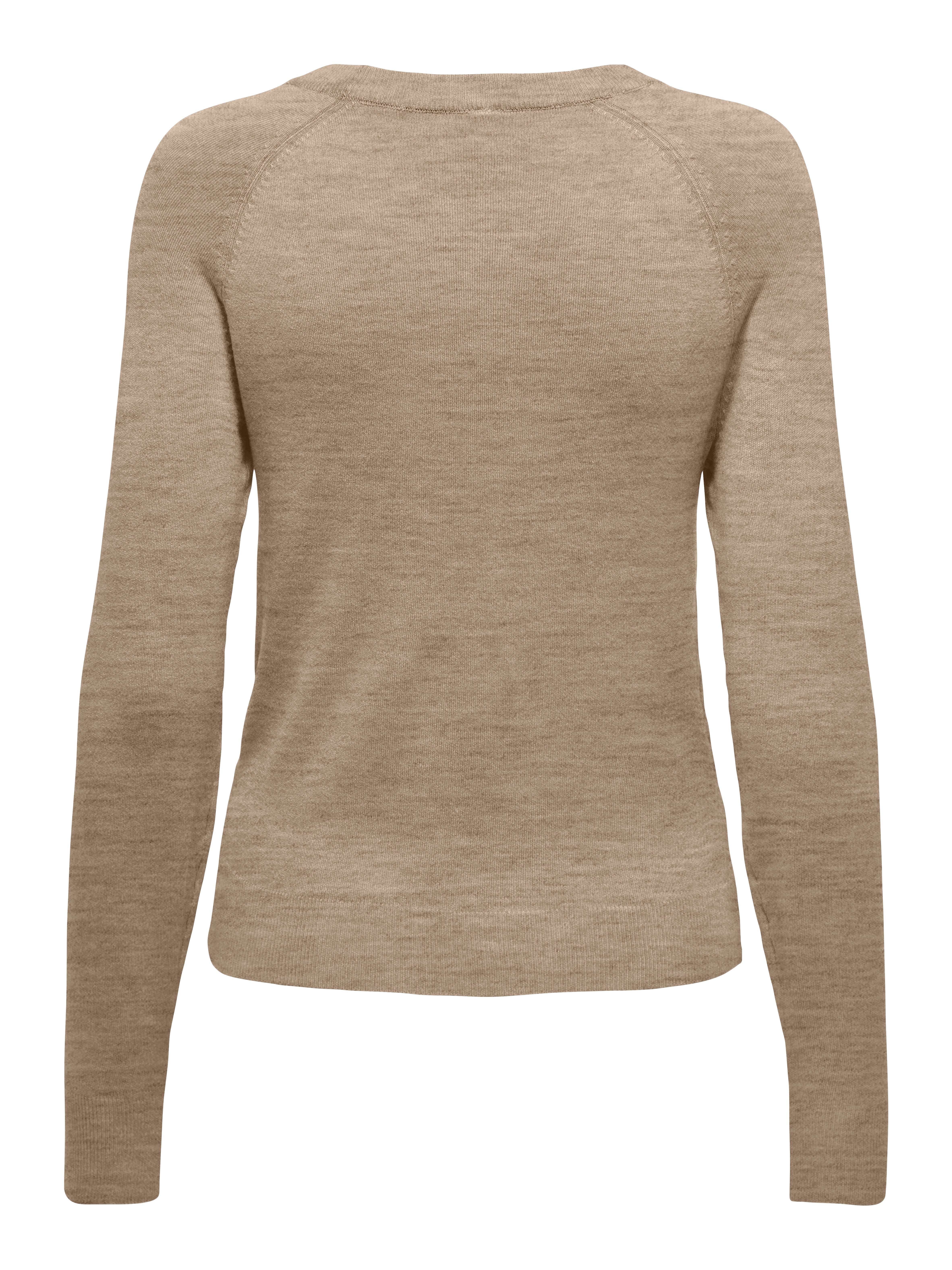 Only Gebreide trui ONLVENICE LIFE LS PEARL DET ONECK CC KNT