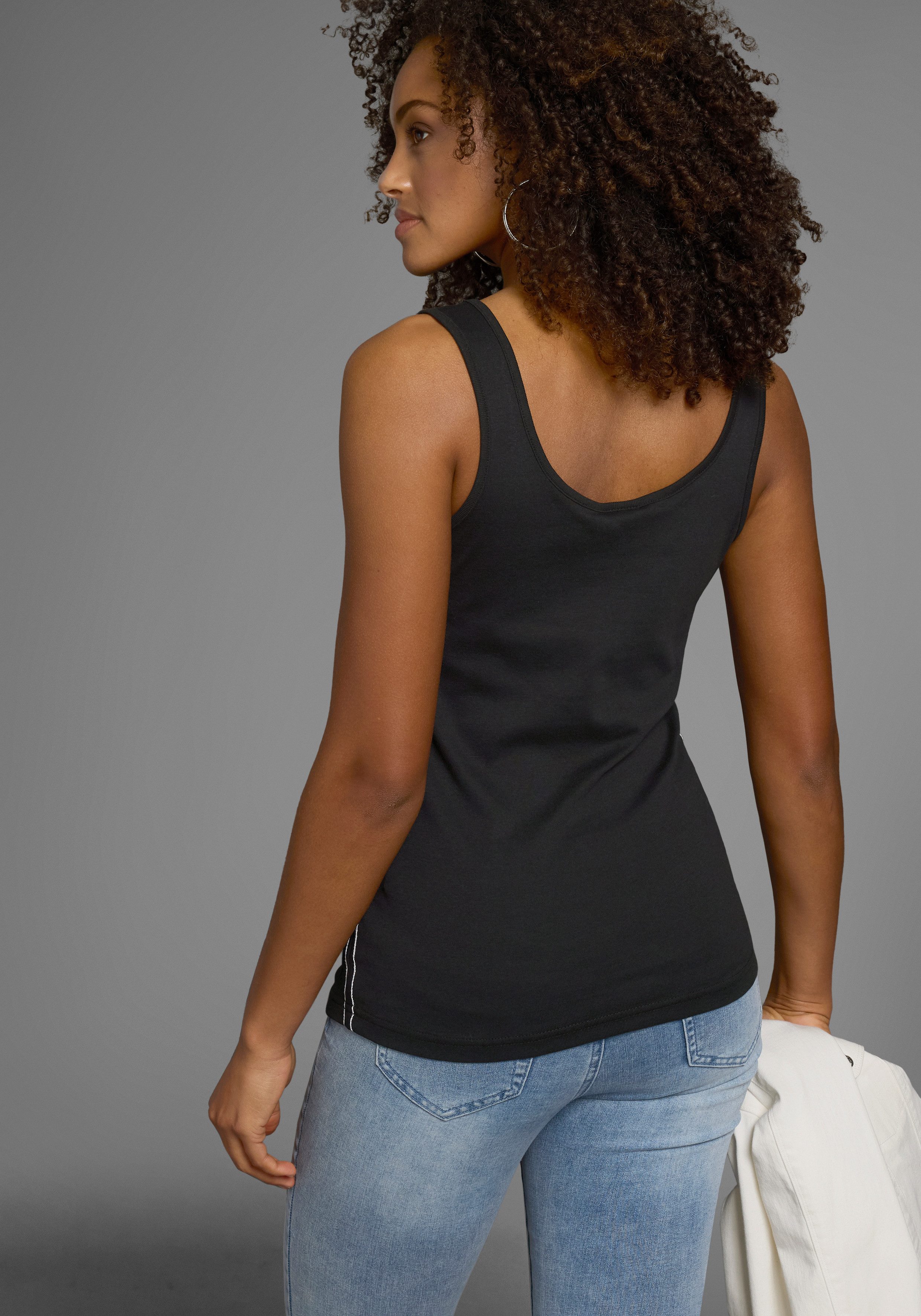 KangaROOS Tanktop met elegante frontprint