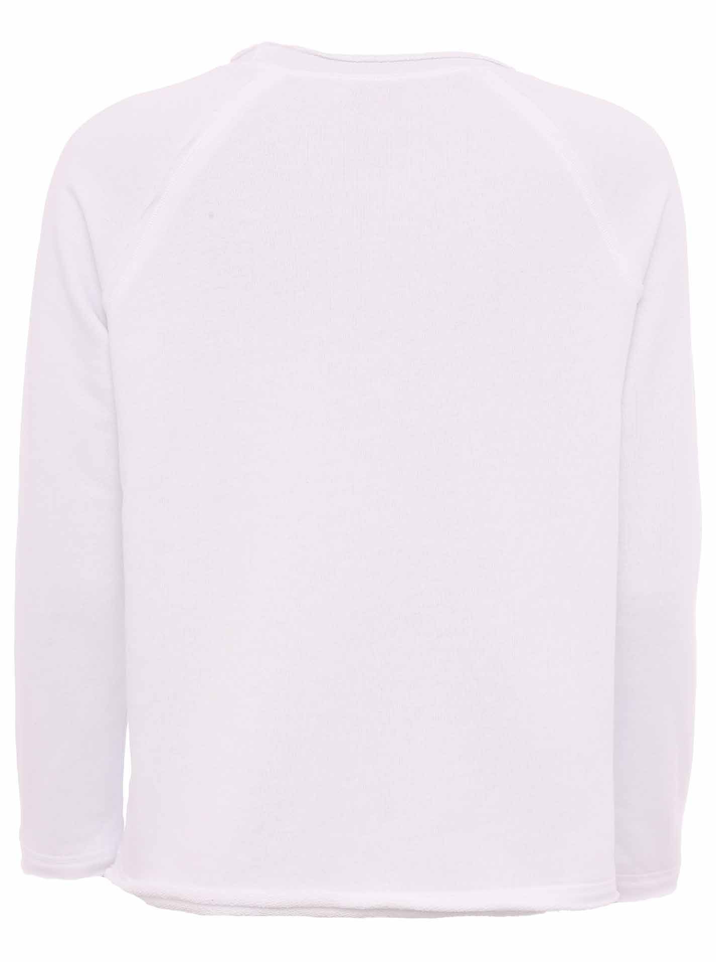 Zwillingsherz Shirt met lange mouwen met geborduurd "strandgeluk"