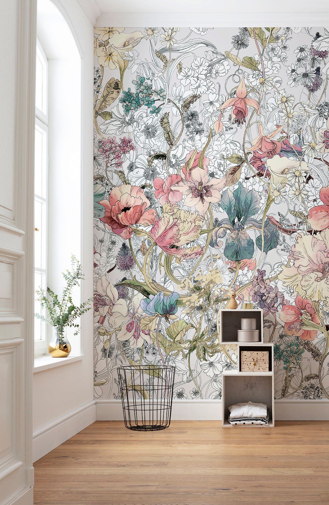 Komar Vliesbehang Digitale print vlies - Magic Meadow - Afmeting 200 x 250 cm (1 stuk)