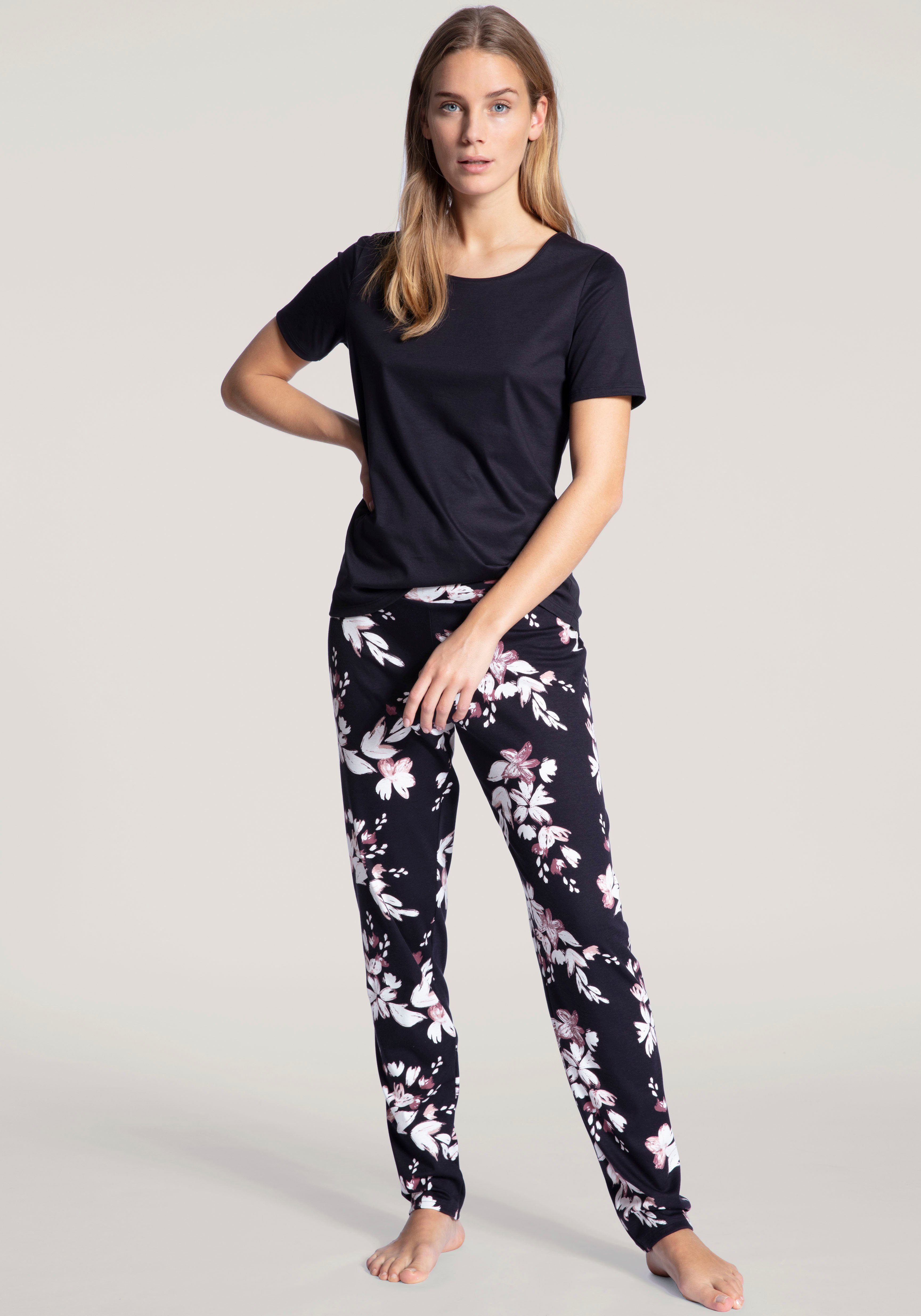 CALIDA Homewearbroek Favourites Dreams met een bloemmotief